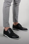 Riccon Erkek Casual Ayakkabı 0012397 Siyah Beyaz