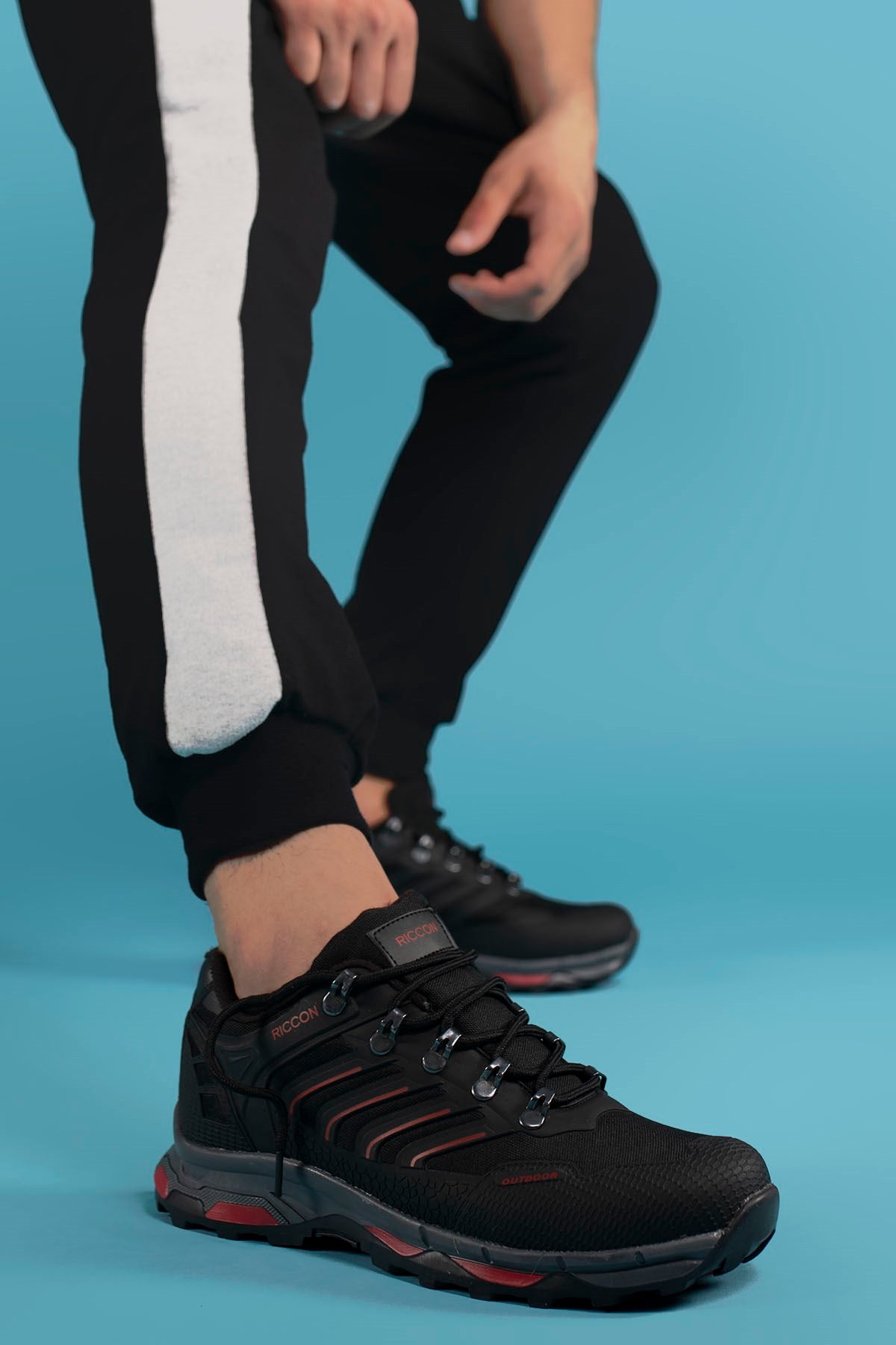 Riccon Unisex 3D Rubber Trekhakiking Ayakkabı 0012