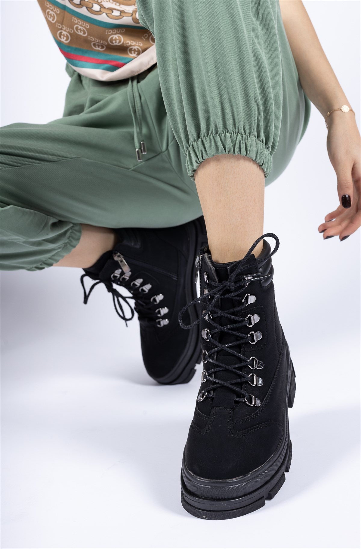 Riccon Kadın Fermuarlı Bot 00127645