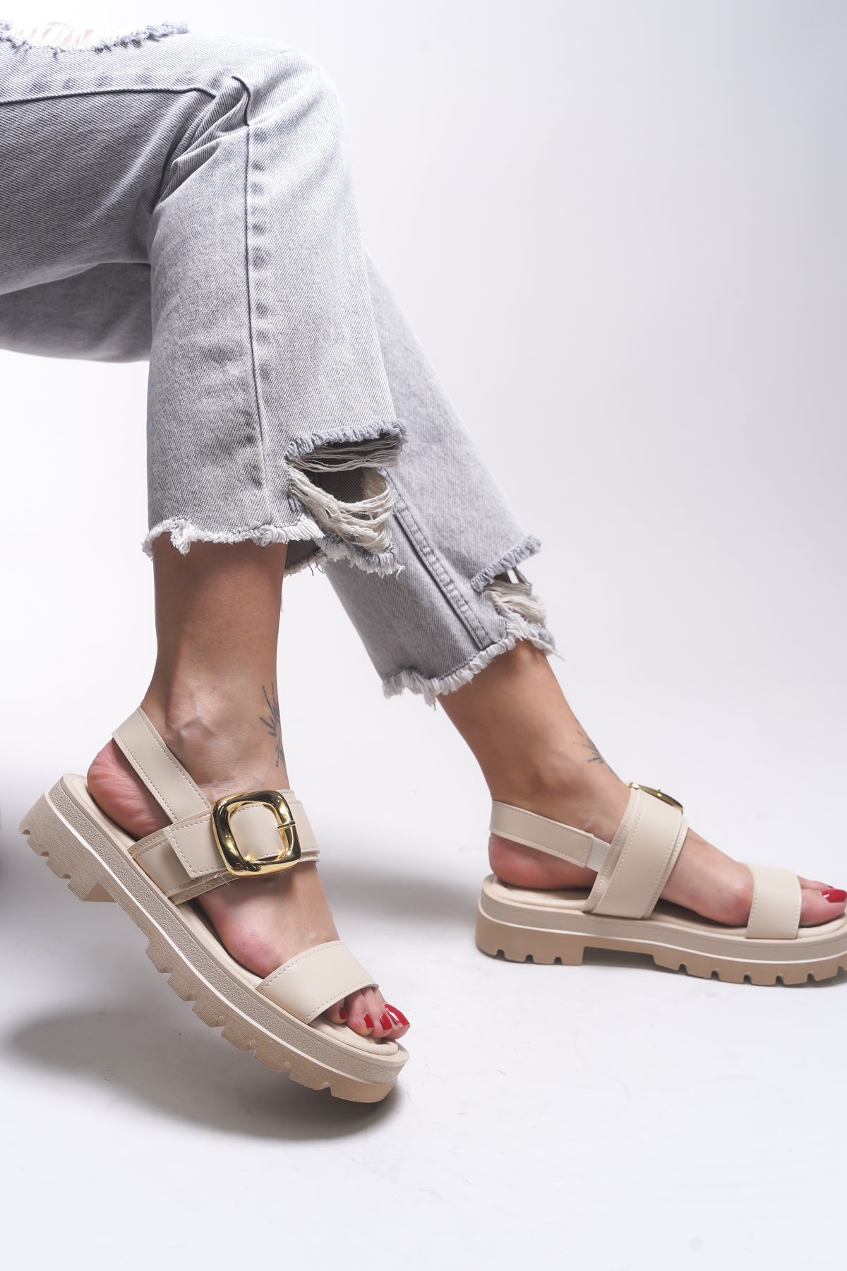 Riccon Emilthana Kadın Sandalet 0012773