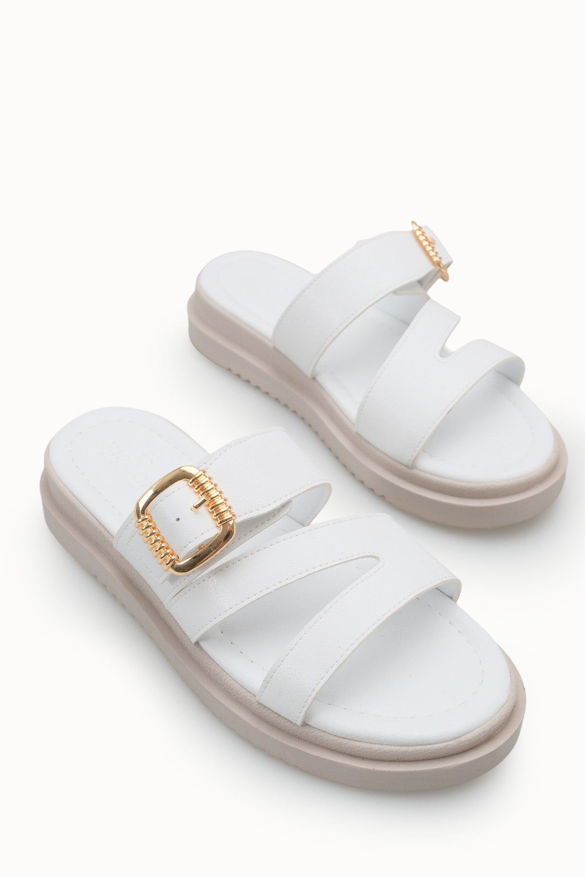 Riccon Kadın Terlik 00120406 Beyaz