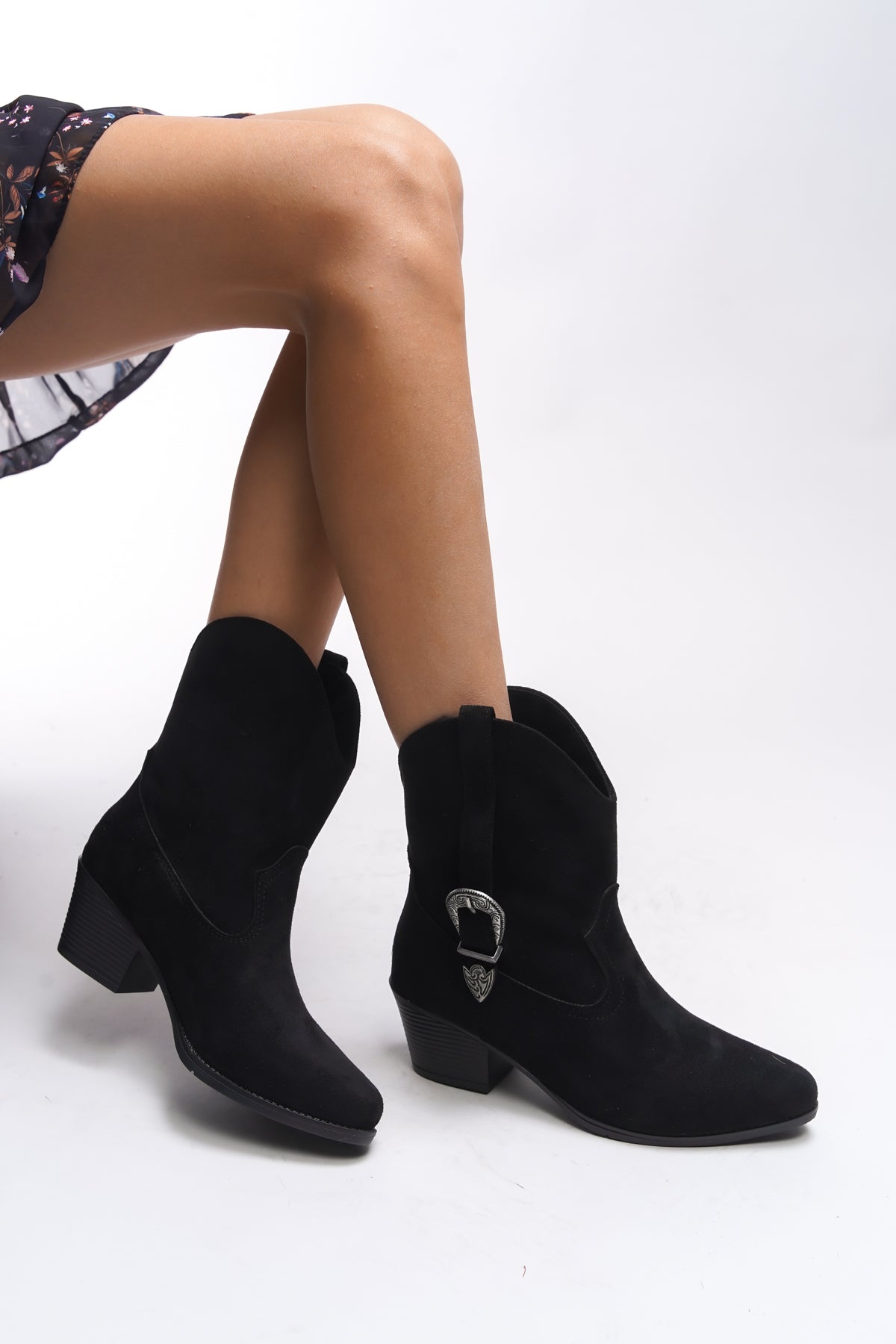 Riccon Deirotia Kadın Tokalı Western Bot 0012711