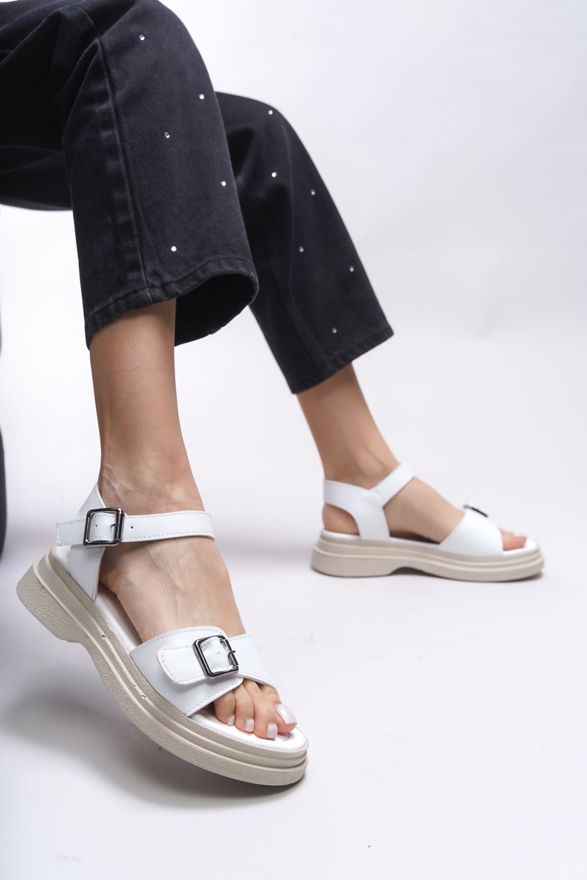 Riccon Bridleia Kadın Sandalet 0012210