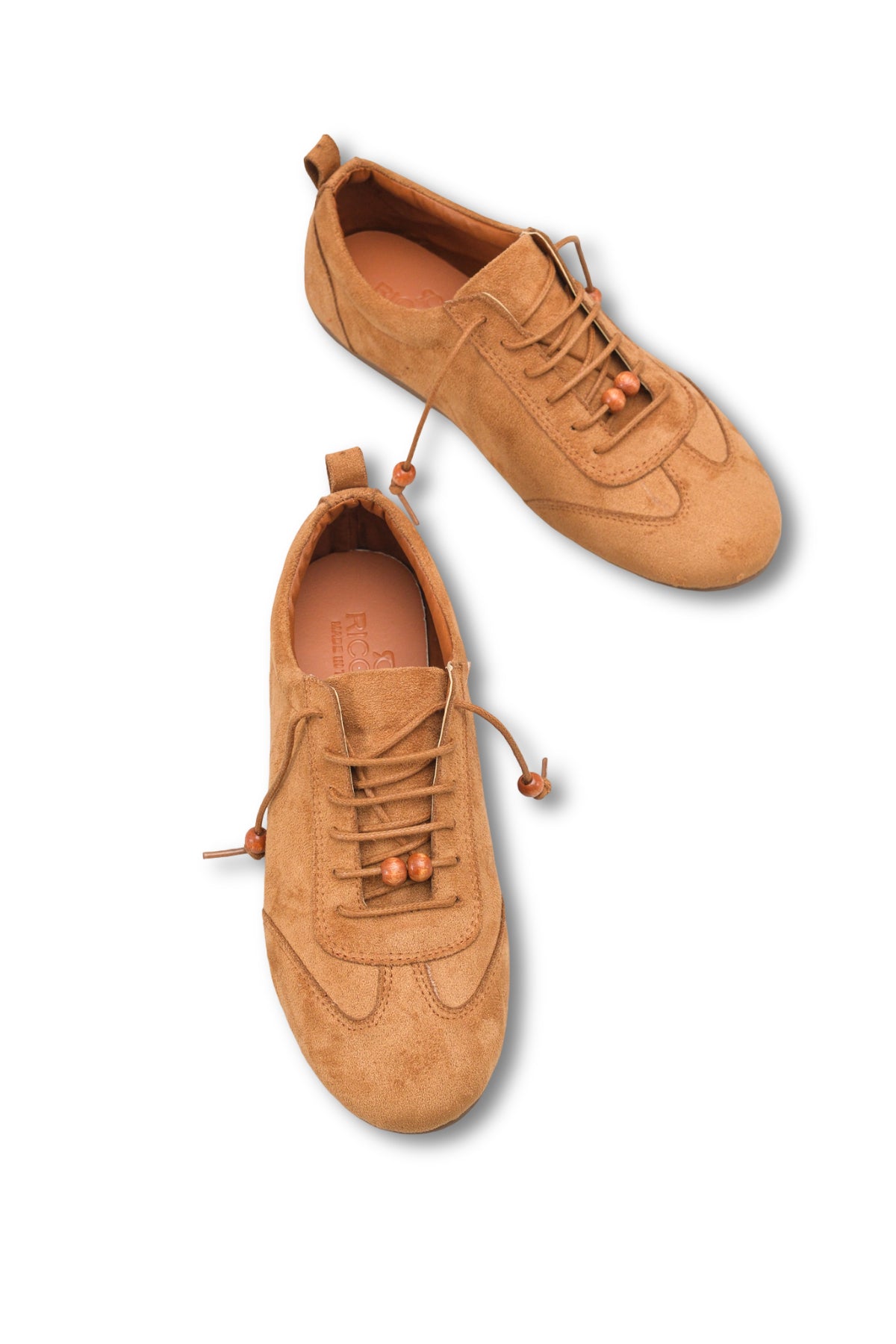 Riccon Kadın Sneaker 001262 Taba Süet