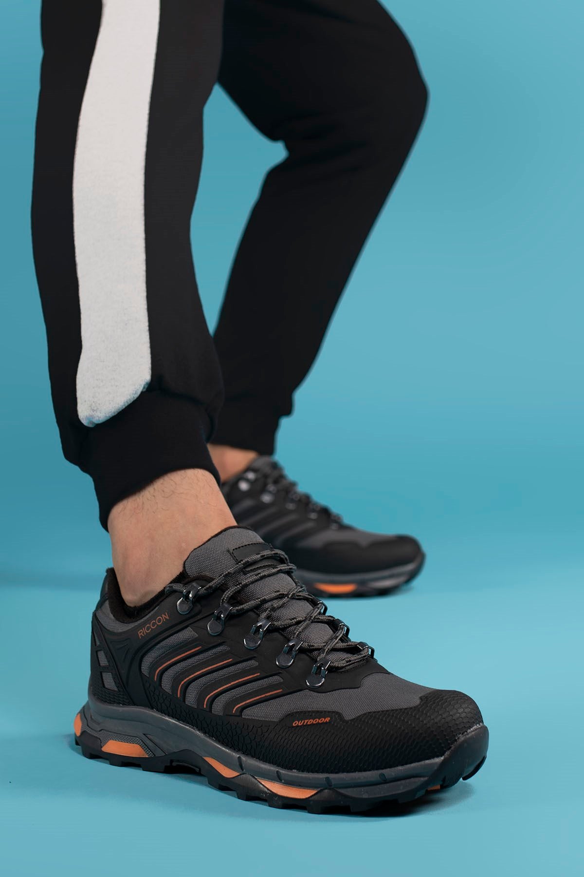 Riccon Unisex 3D Rubber Trekhakiking Ayakkabı 0012