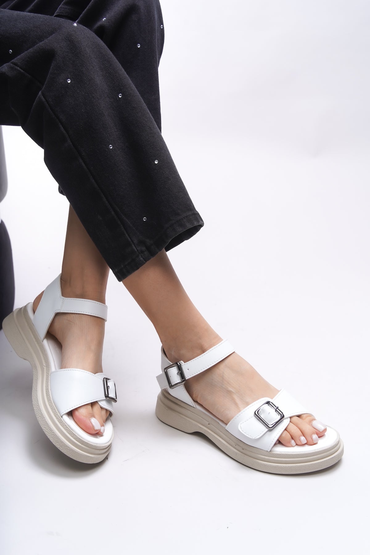 Riccon Bridleia Kadın Sandalet 0012210