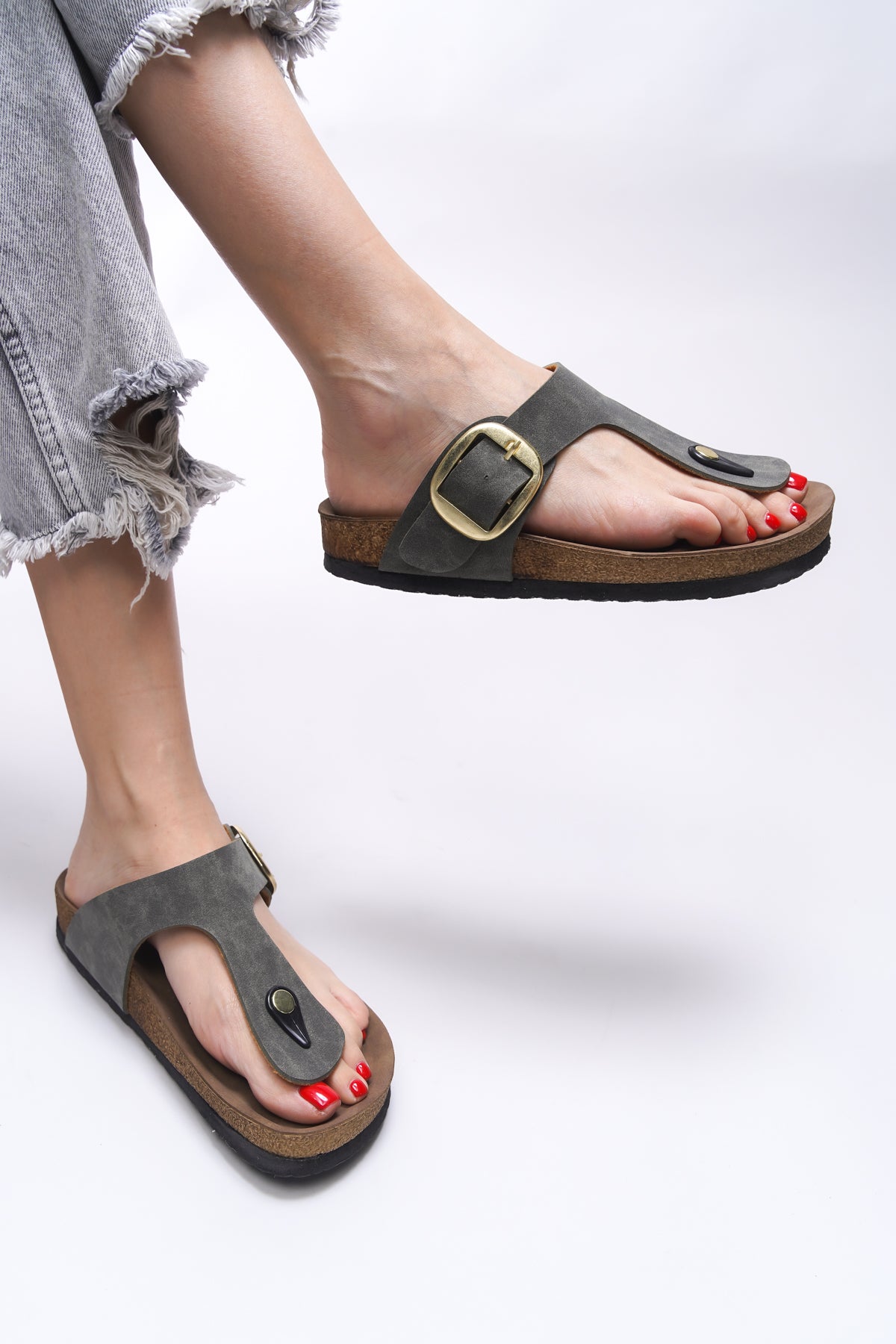 Riccon Giseraele Kadın Parmak Arası Terlik 0012601