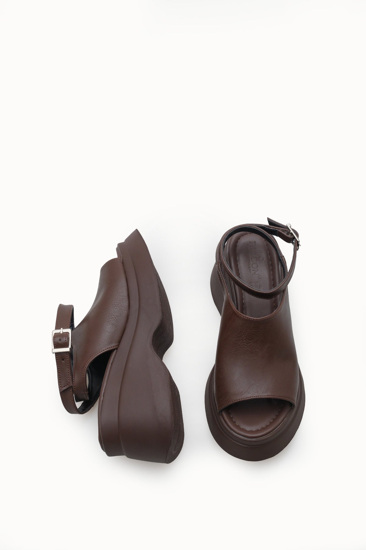 Riccon Kadın Sandalet 0012917 Kahverengi