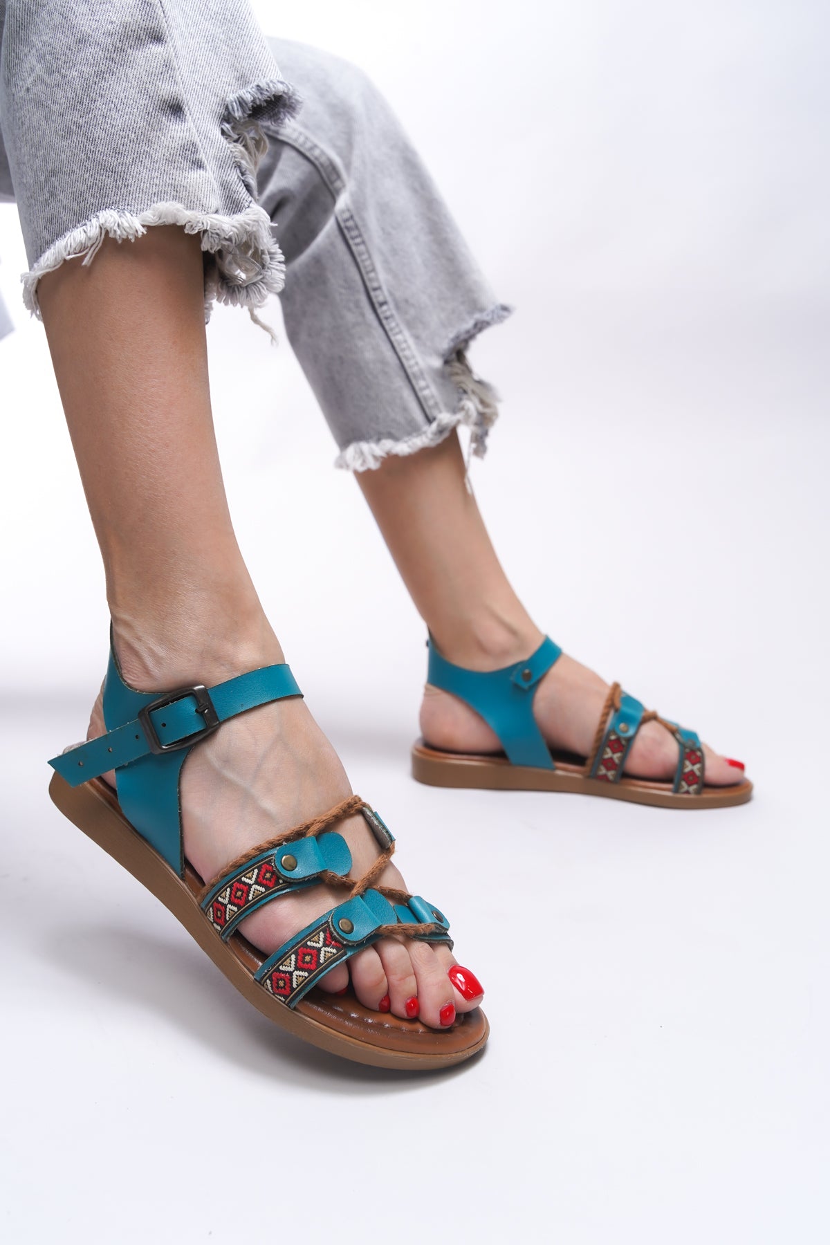 Riccon Brunziar Kadın Sandalet 0012197