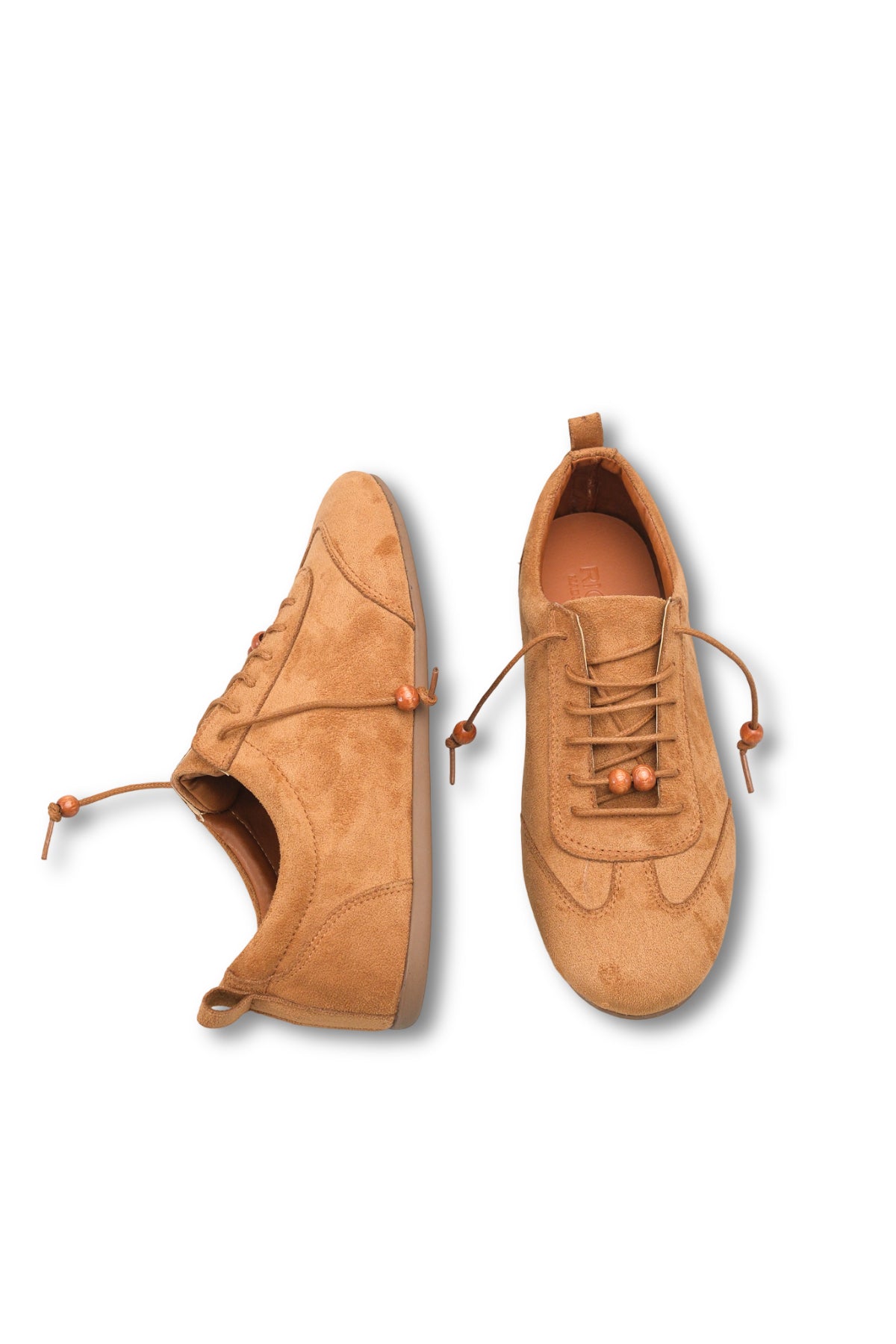 Riccon Kadın Sneaker 001262 Taba Süet