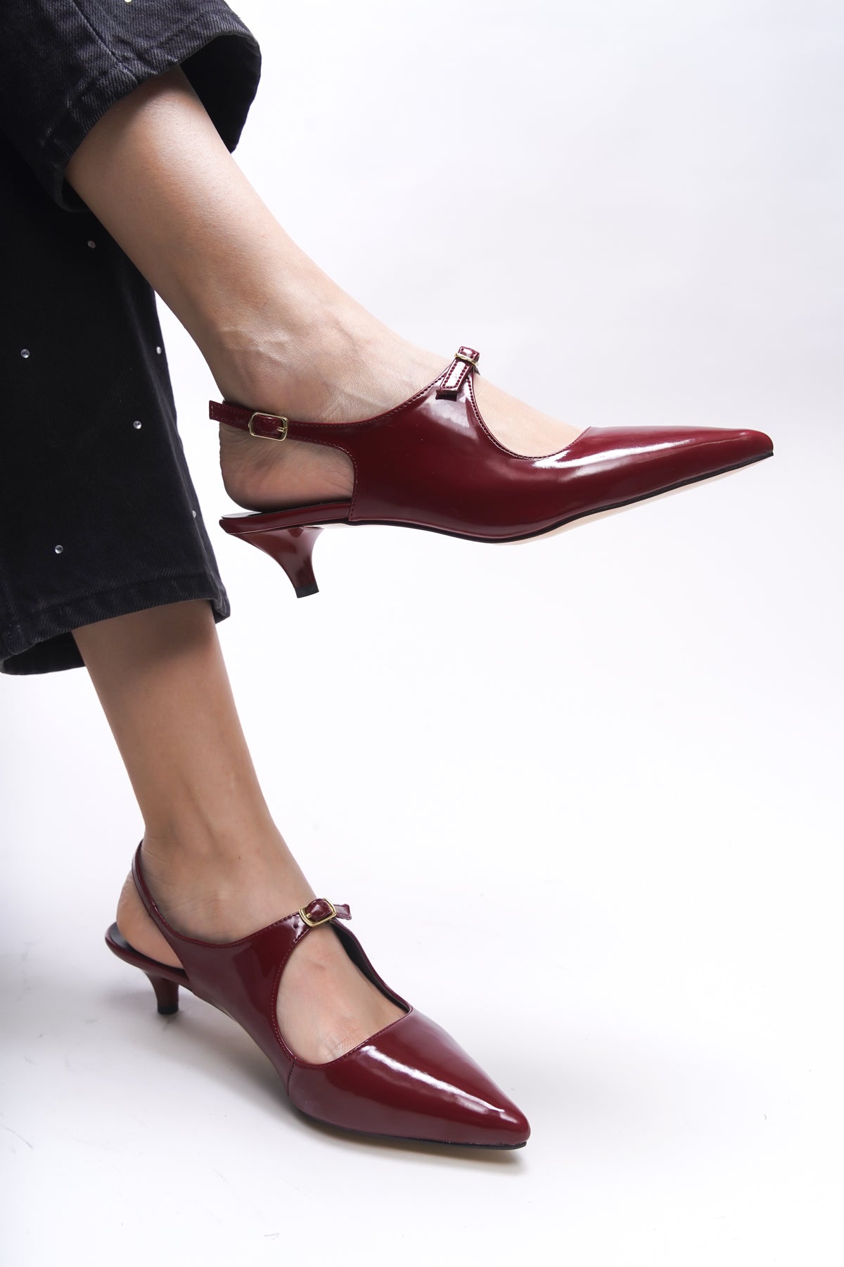 Riccon Iohthion Kadın Stiletto Topuklu Ayakkabı 001201