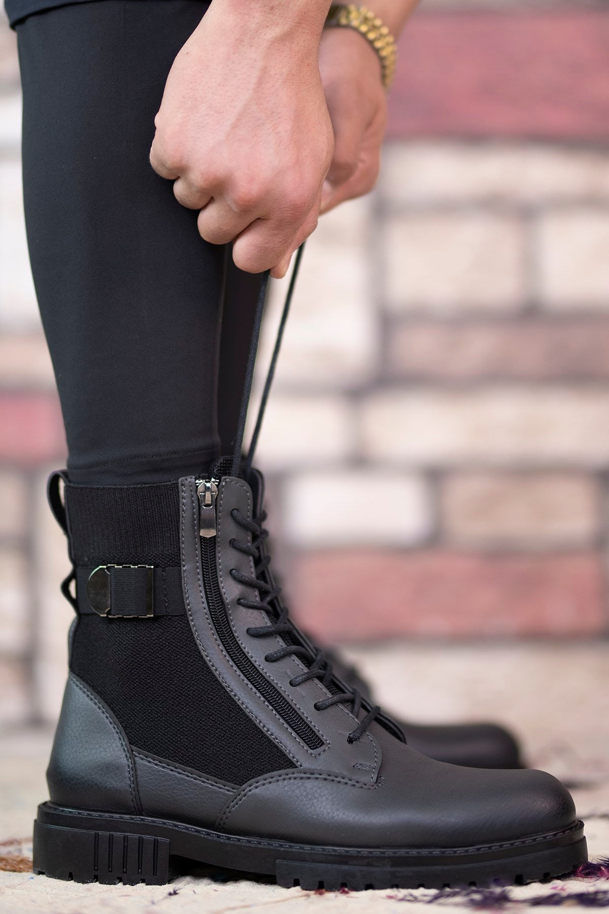 Riccon Erkek Fermuarlı Bot 0012134