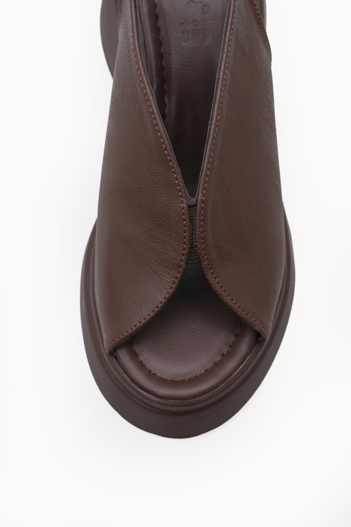 Riccon Kadın Sandalet 0012913 Kahverengi