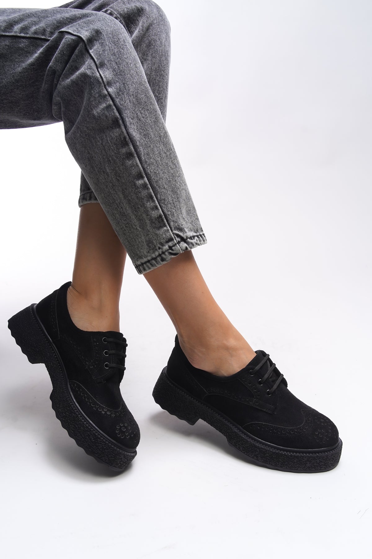 Riccon Oknyrth Kadın Bağcıklı Loafer 00121990