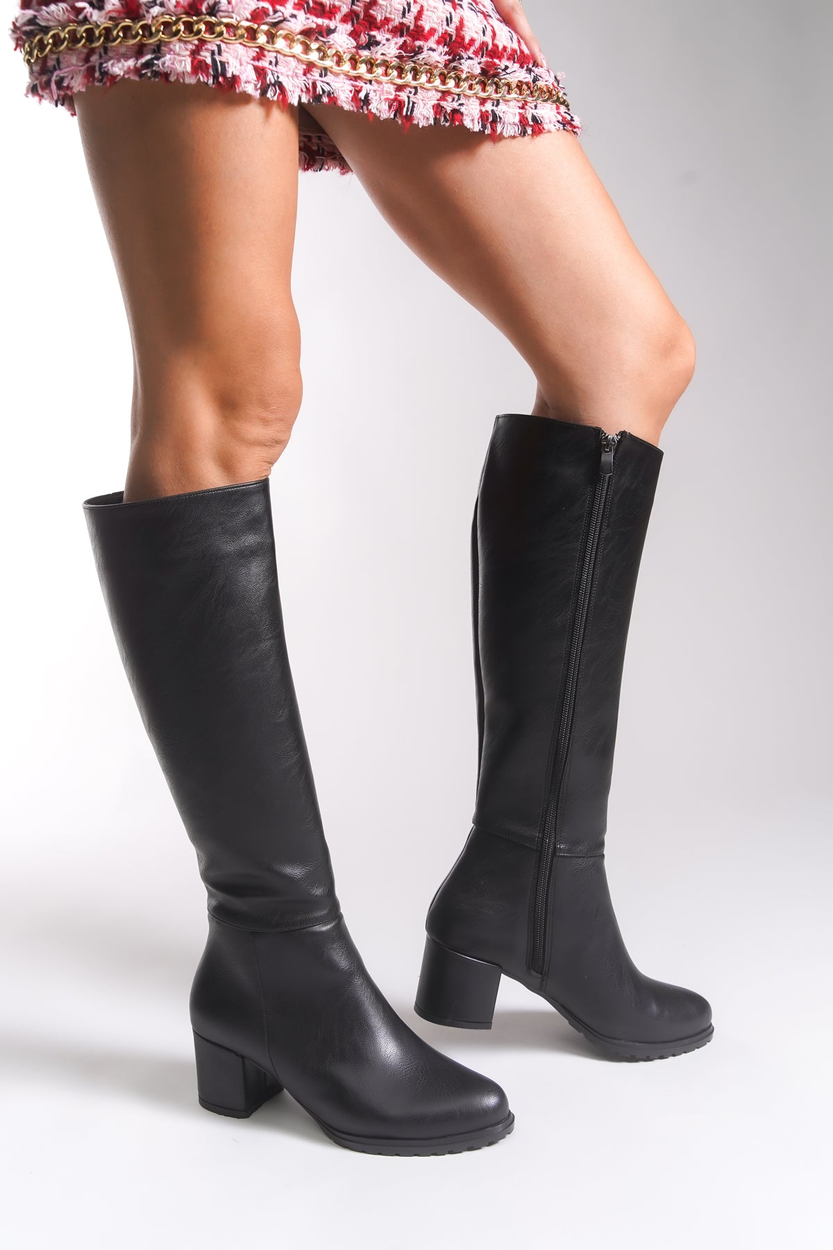 Riccon Kadın Diz Altı Çizme 0012504