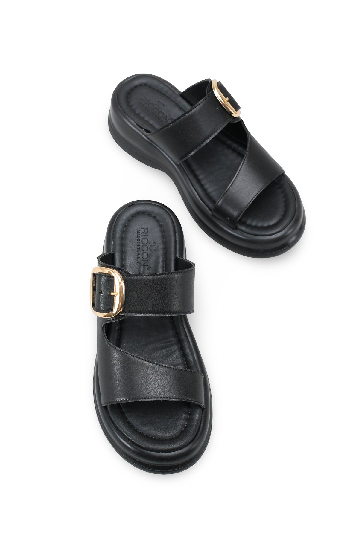 Riccon Kadın Terlik 00121022 Siyah