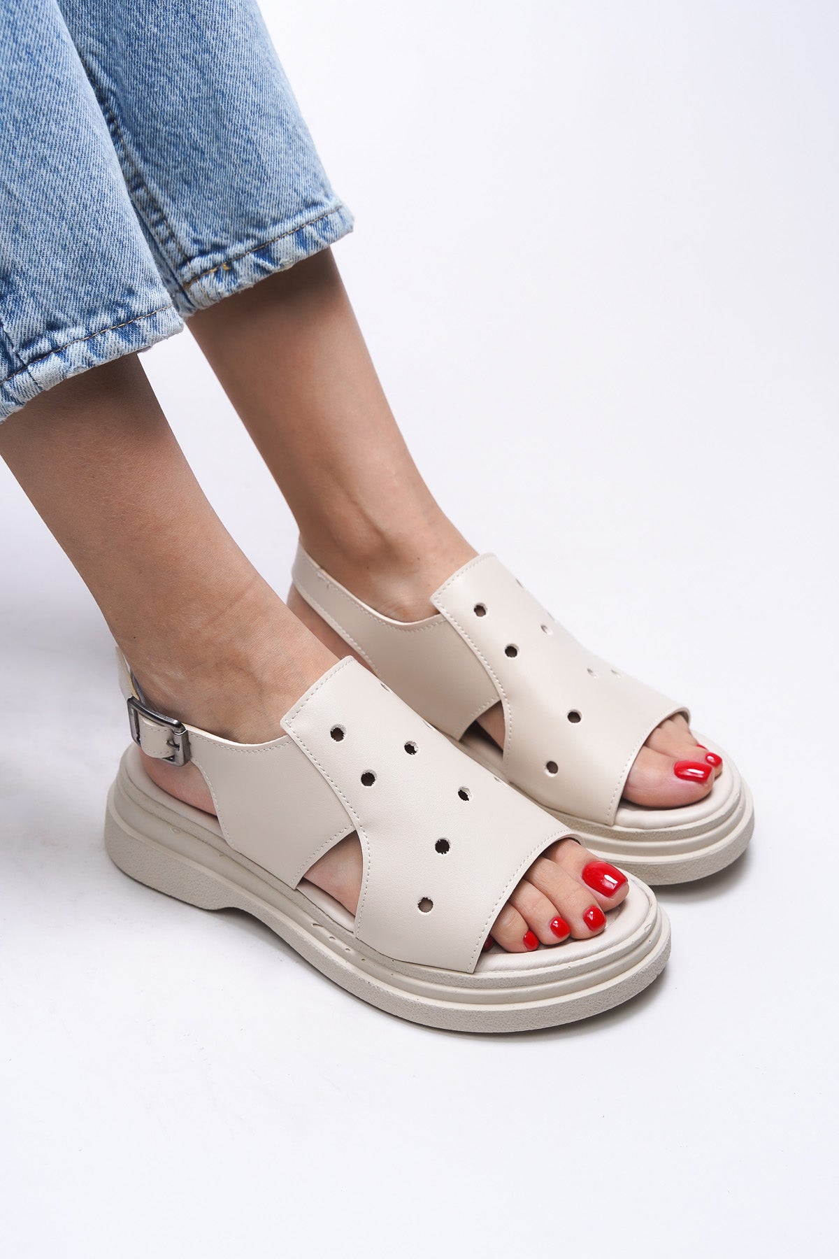 Riccon Alyyeth Kadın Sandalet 0012212