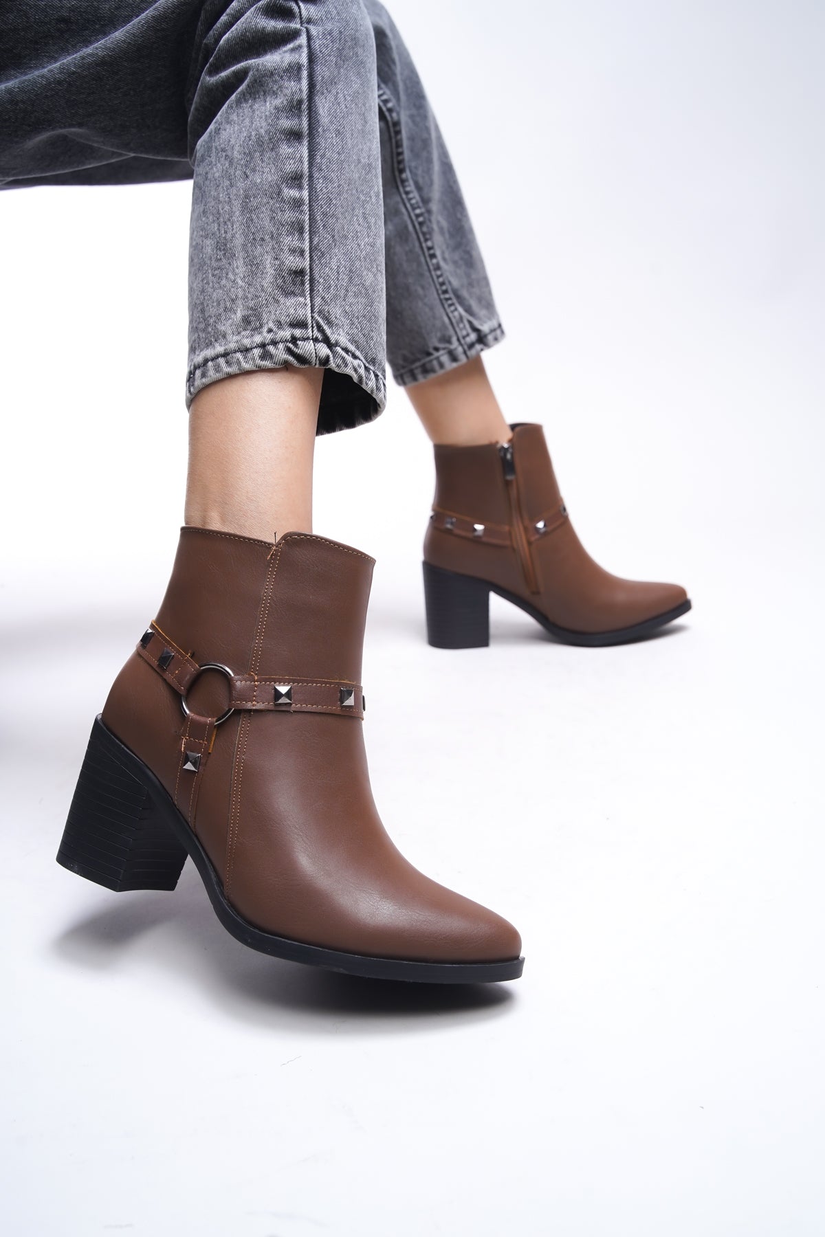 Riccon Dhirdric Kadın Topuklu Bot 00124042