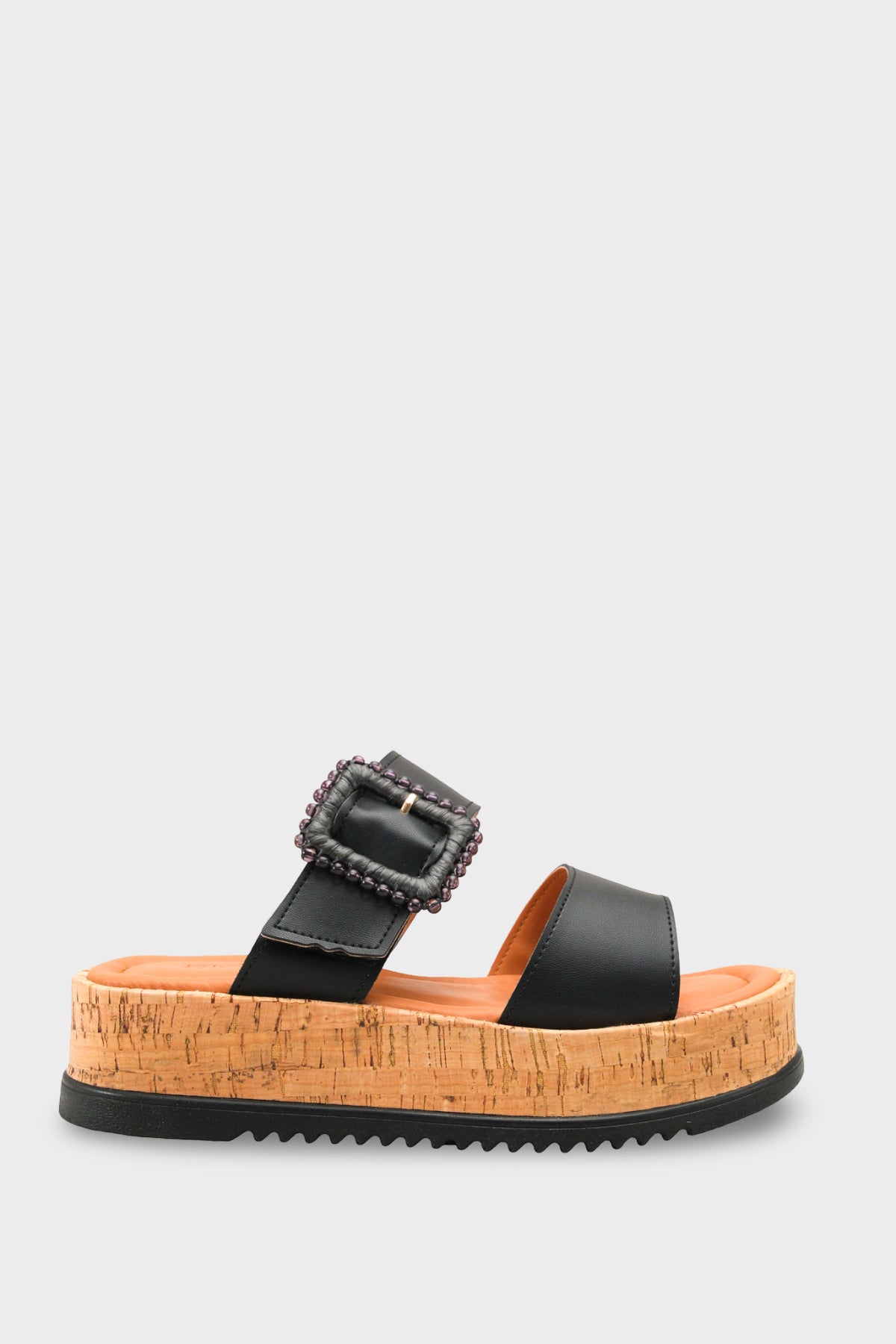 Riccon Kadın Terlik 0012482 Siyah Cilt