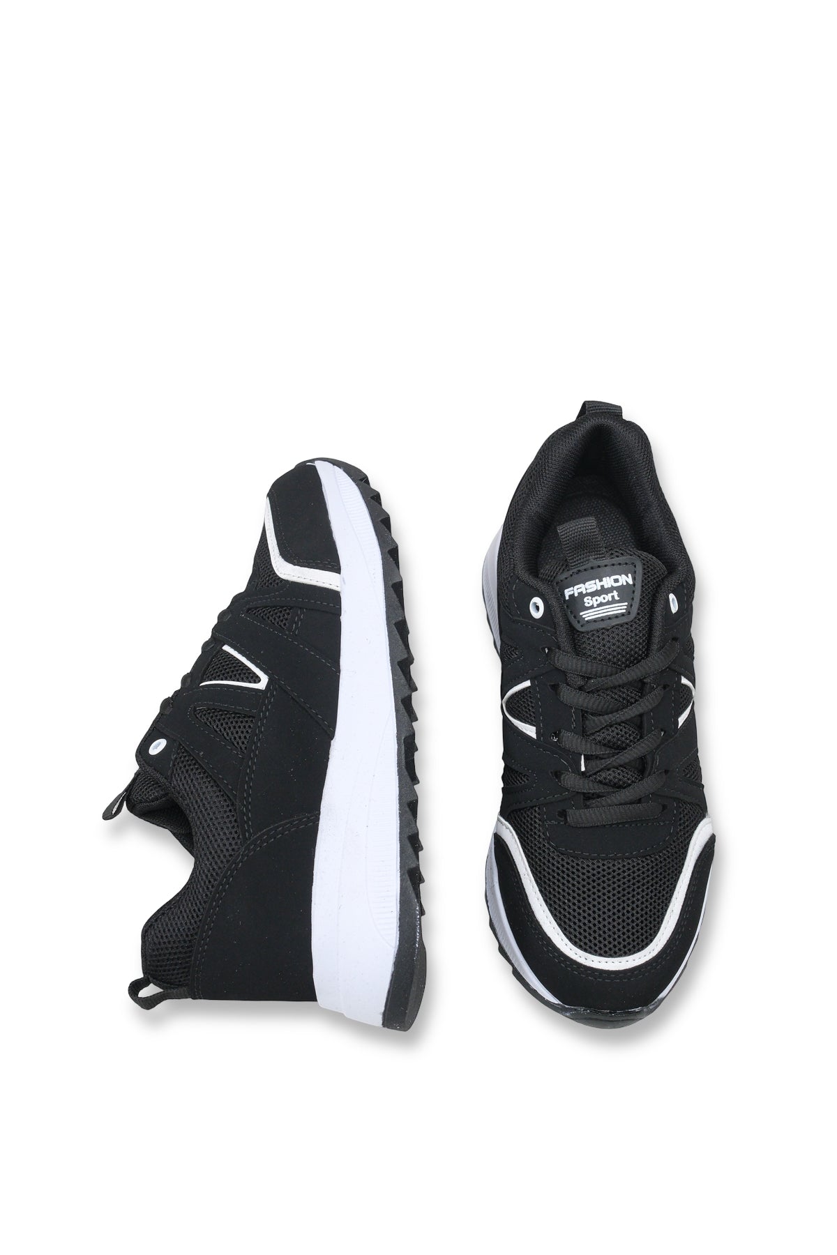 Riccon Vega Diva Kadın Sneaker 001203 Siyah Beyaz