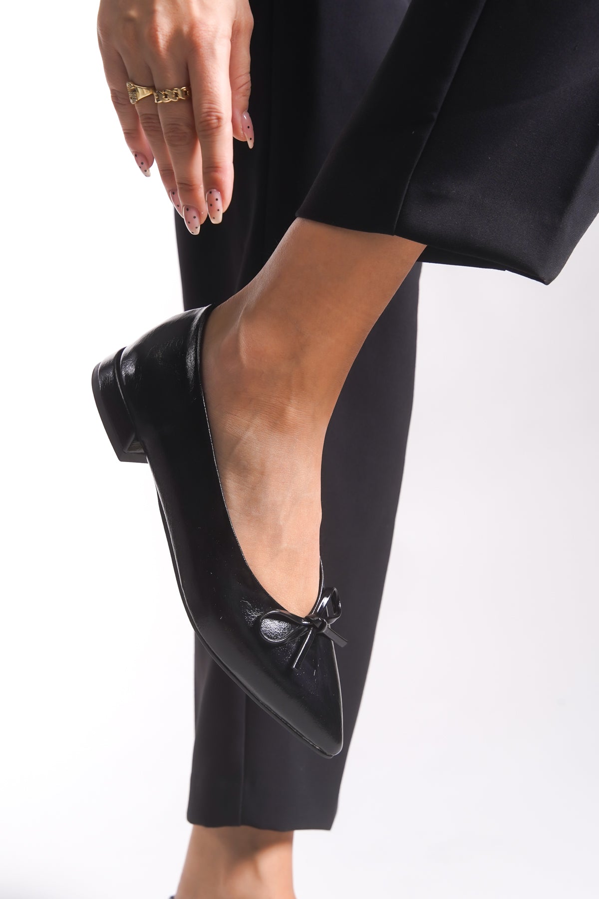 Riccon Kadın Sivri Burun Babet 0012502