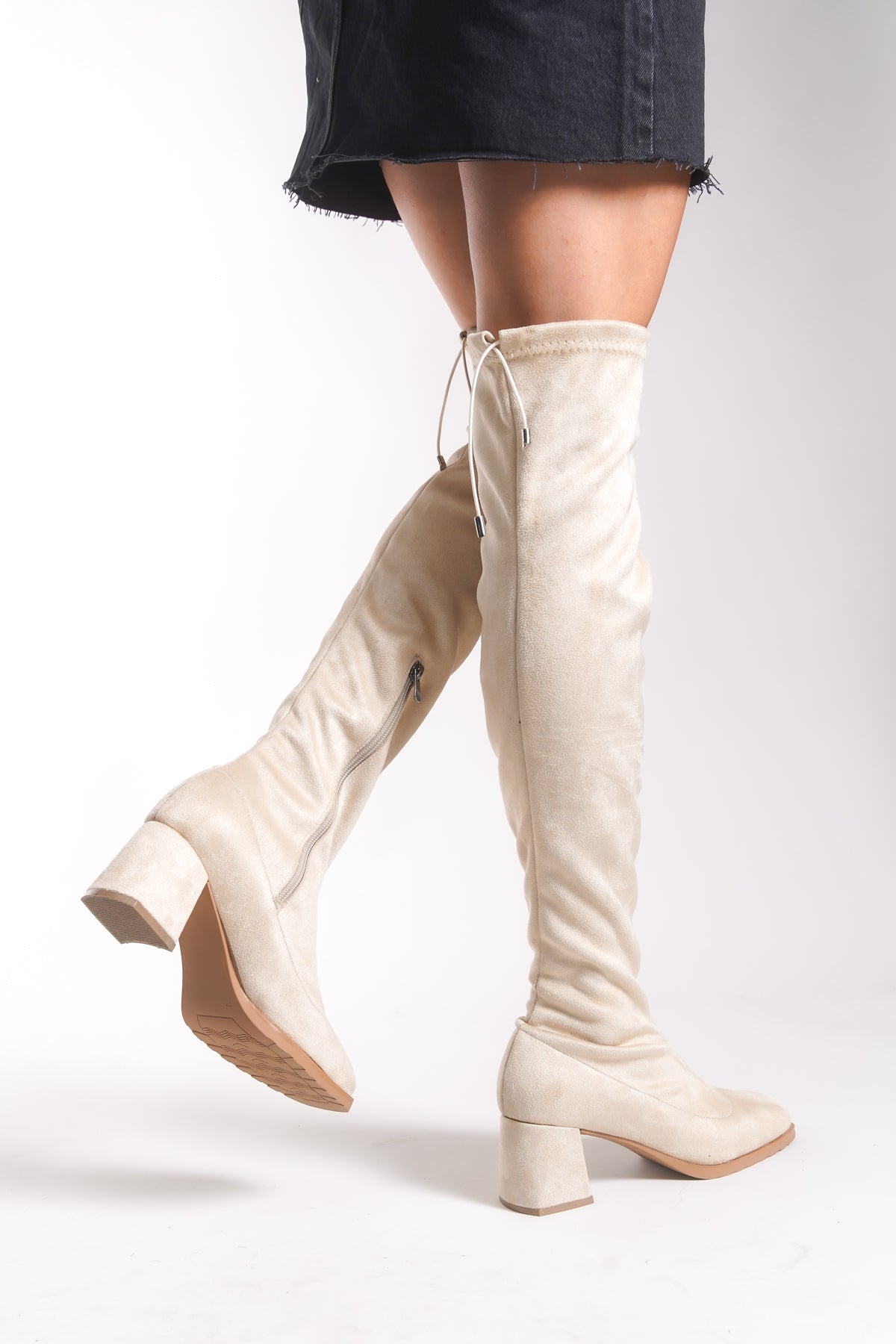 Riccon Kadın Dizüstü Streç Çizme 001272