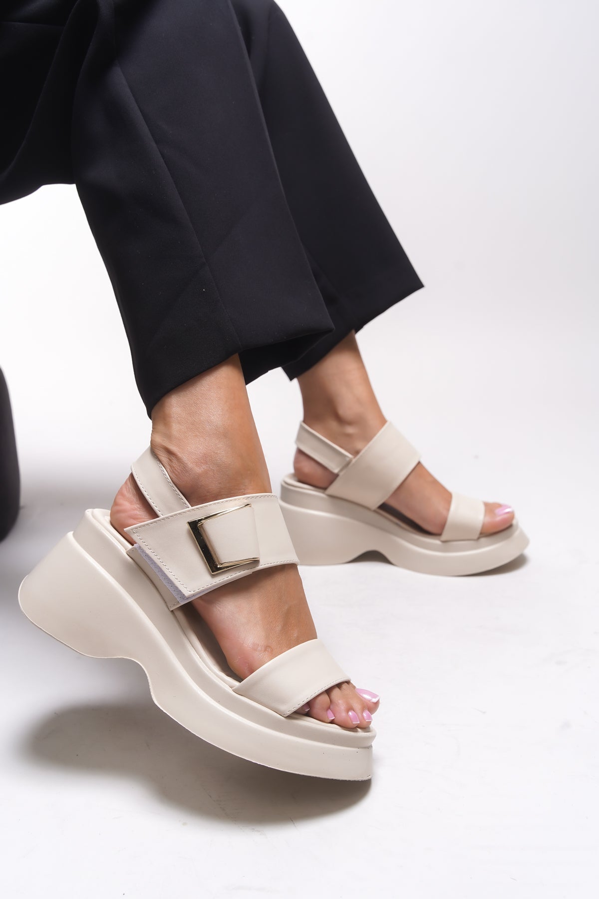 Riccon Gablynthi Kadın Sandalet 0012907