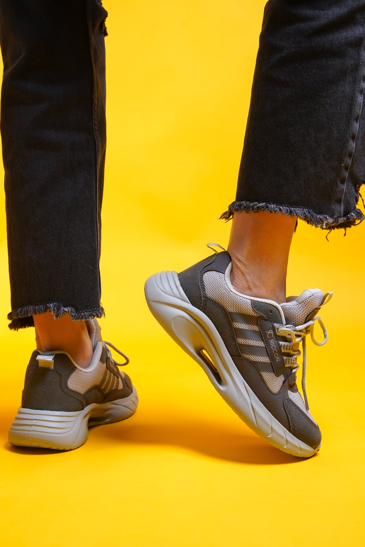 Riccon Torrine Unisex Sneaker 001293 Füme