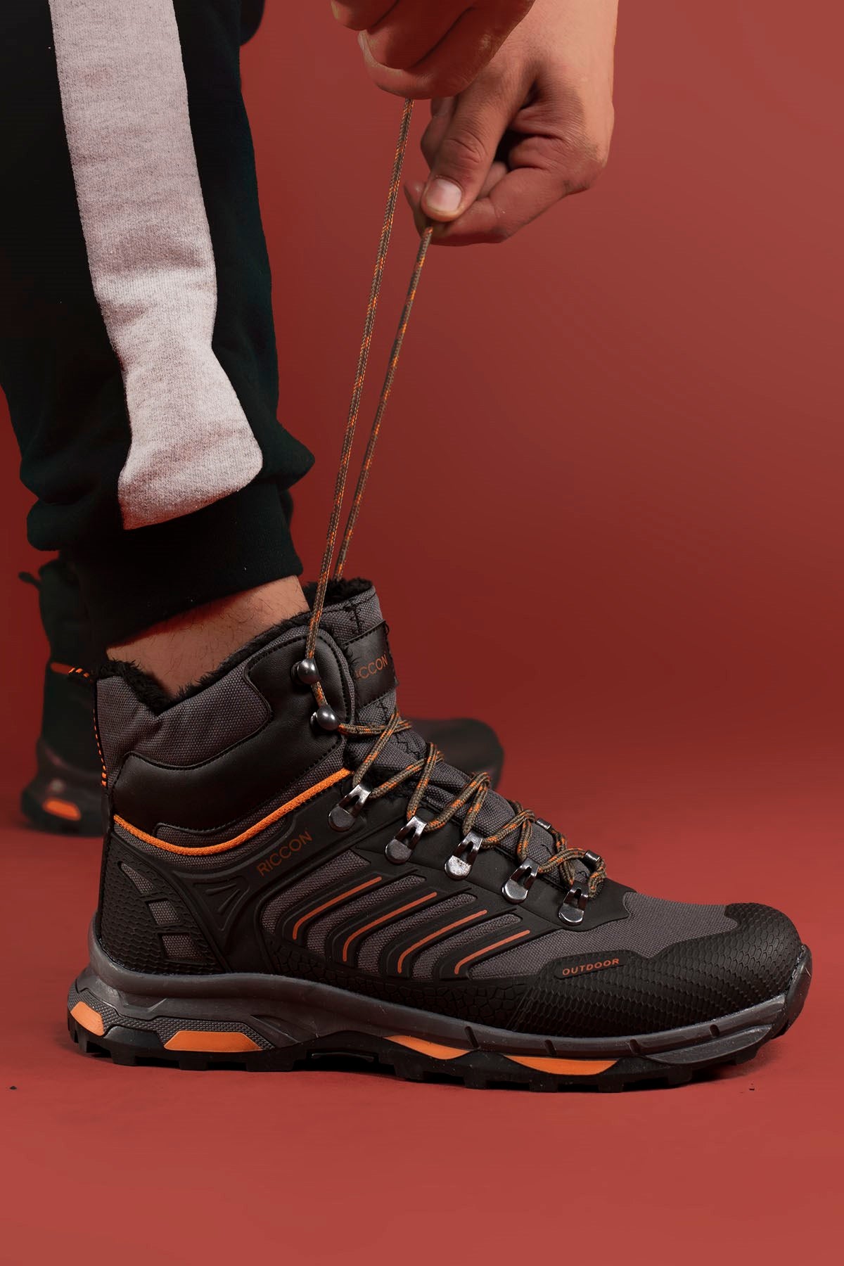 Riccon Unisex 3D Rubber Trekhakiking Bot 00128055