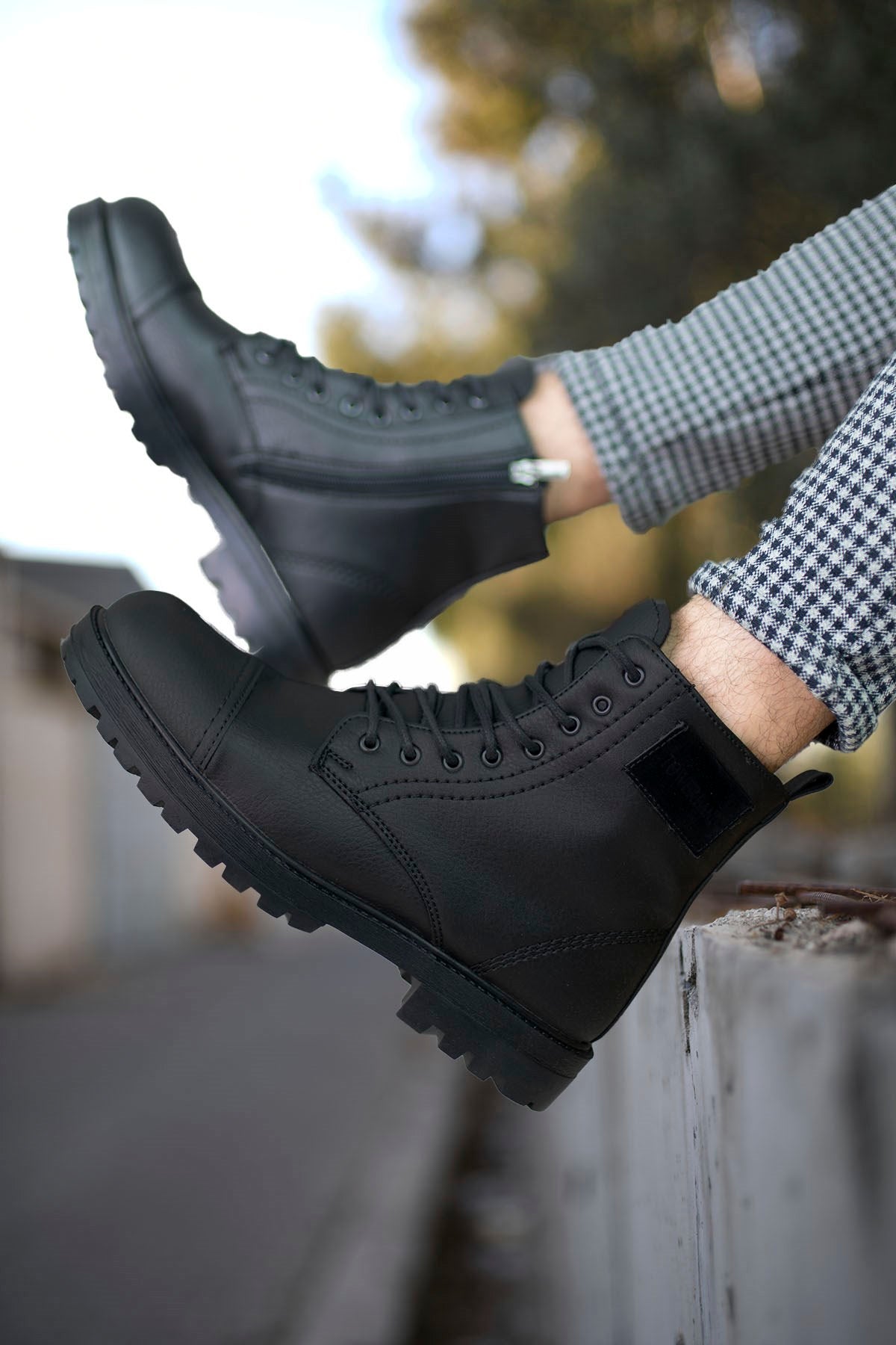 Riccon Erkek Fermuarlı Bot