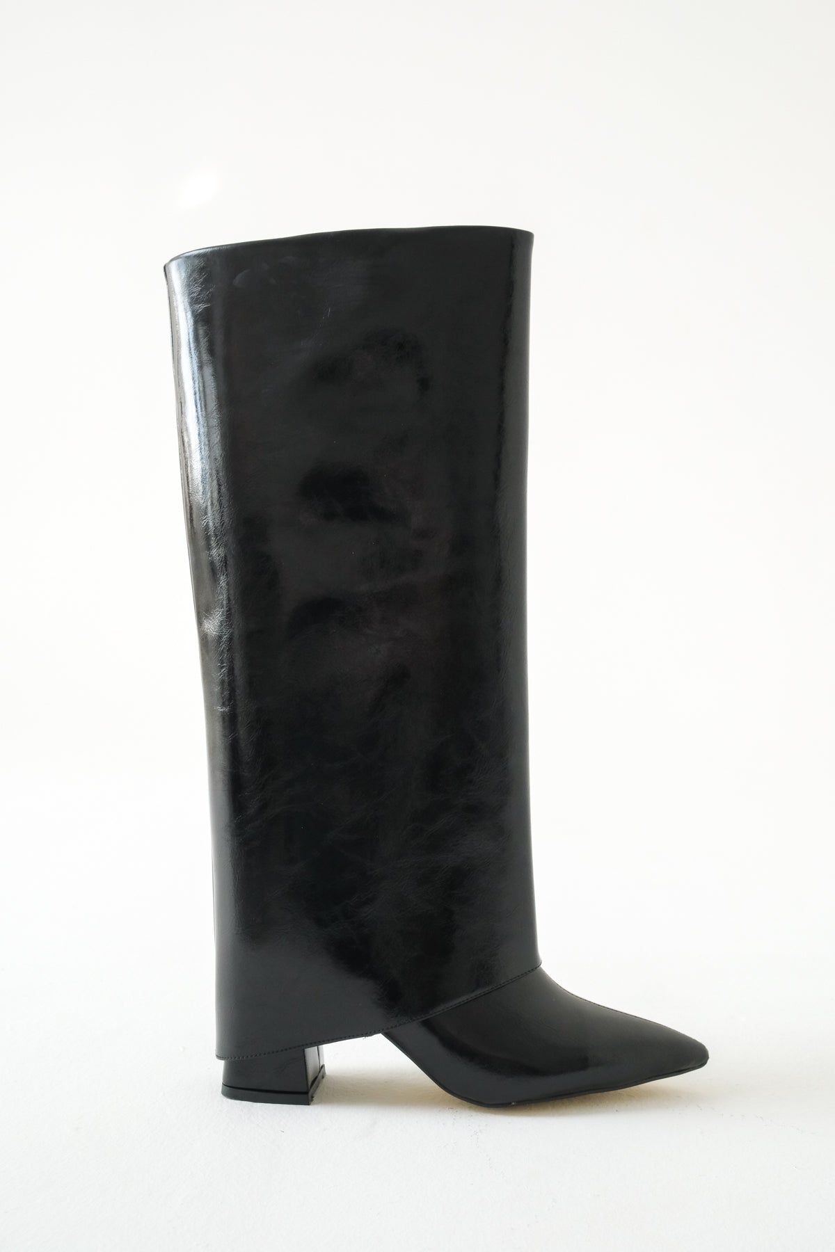 Riccon Takılıp Çıkarılabilen Tozluk Detaylı Sivri Burunlu 2in1 Kadın Çizme Bot