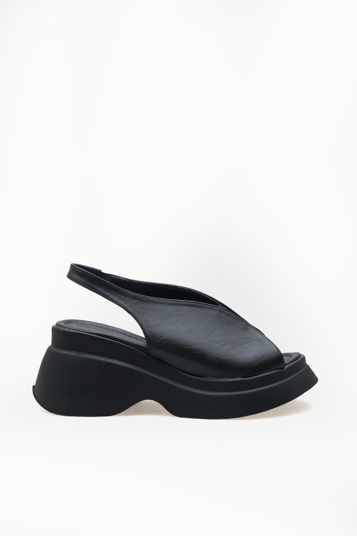 Riccon Kadın Sandalet 0012913 Siyah