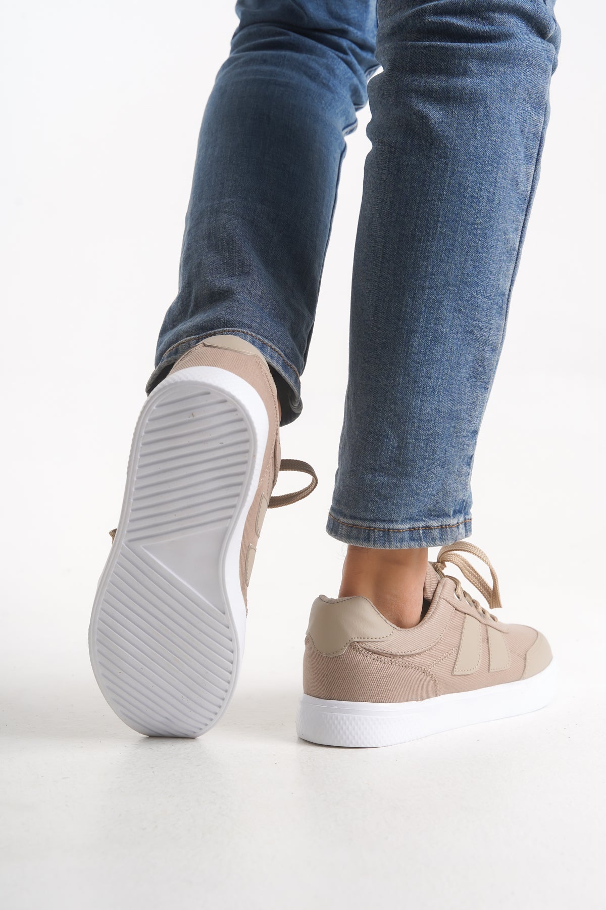 Riccon Gaentrine Erkek Sneaker 00122690 Bej