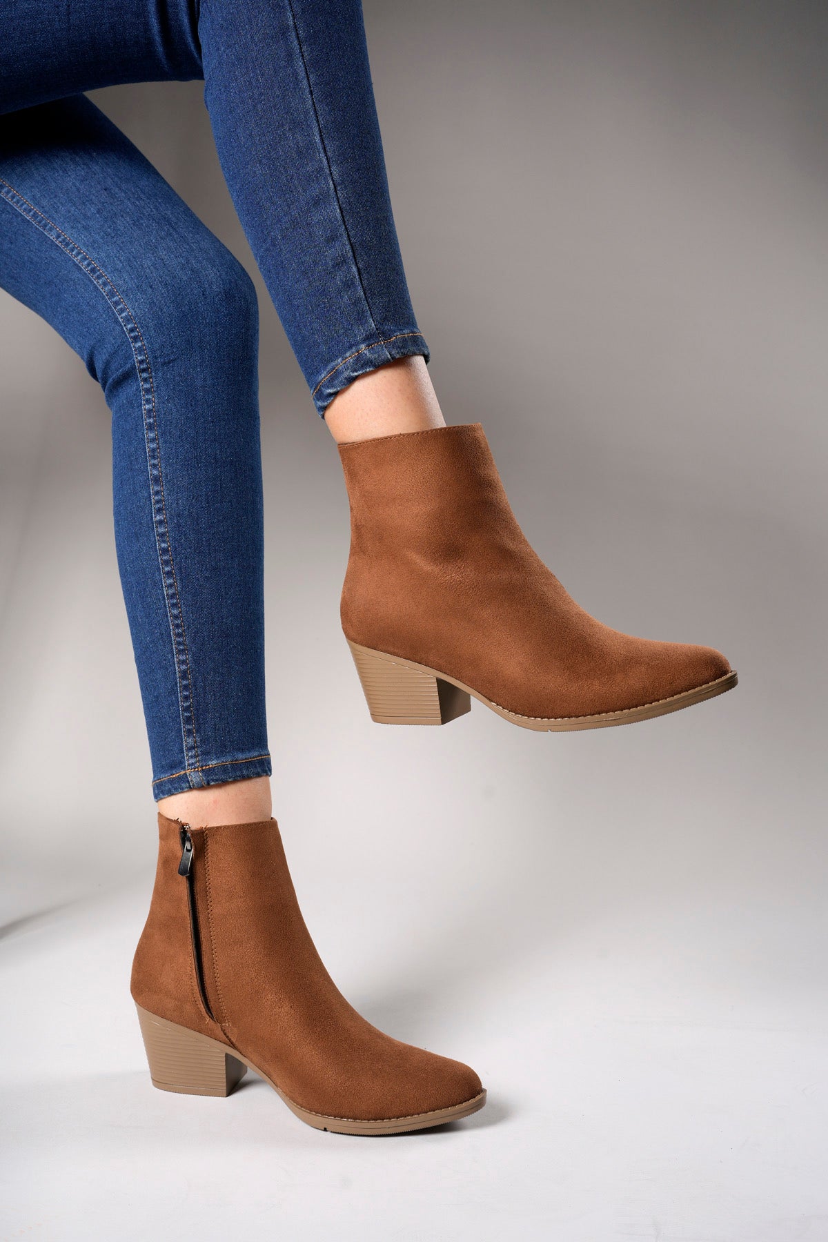 Riccon Gworlann Kadın Bot 00125005 Taba Süet