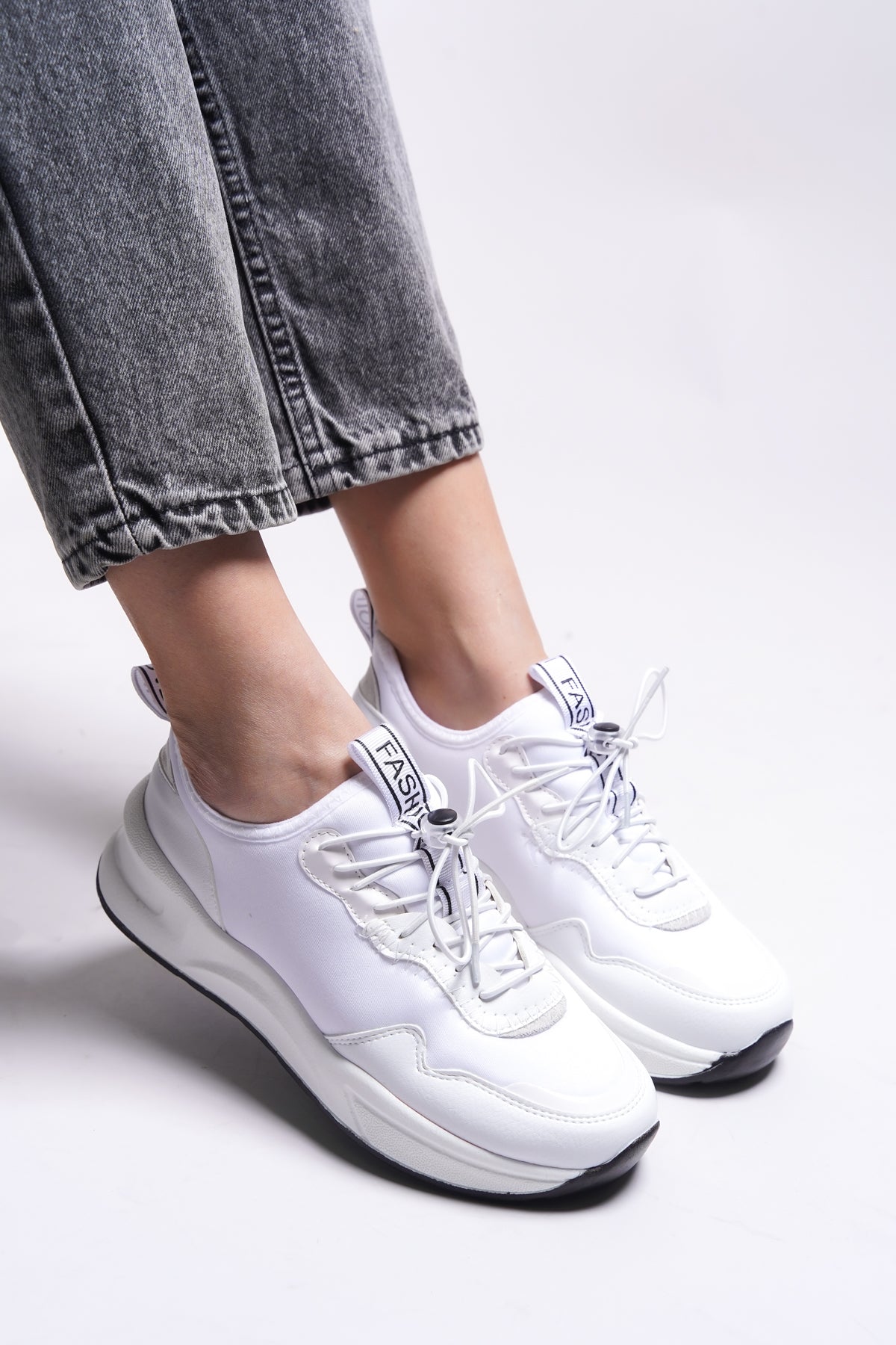 Riccon Ossehil Kadın Sneaker 00122350 Beyaz