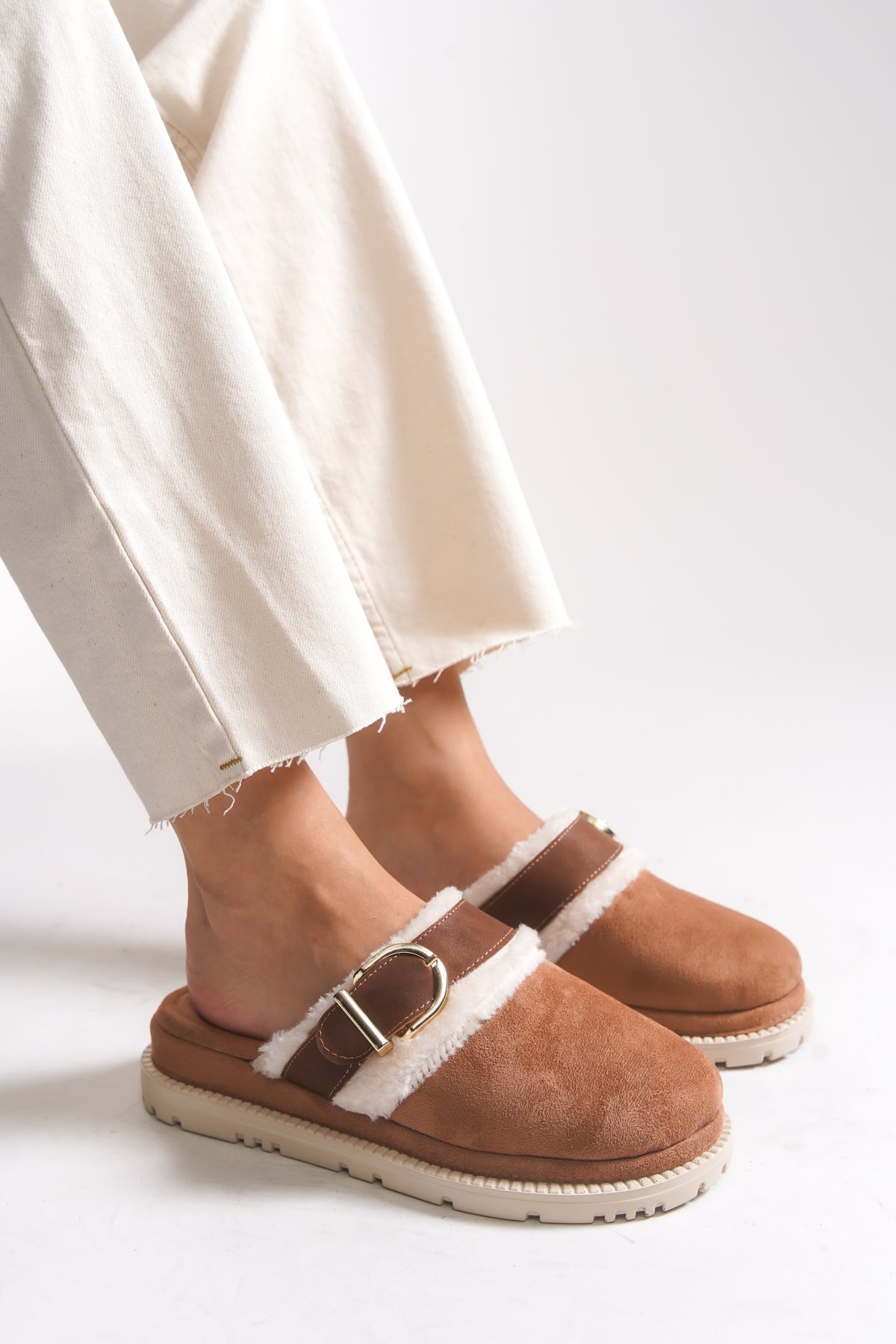 Riccon Lizyaries Kadın İçi Kürklü Terlik 0012688