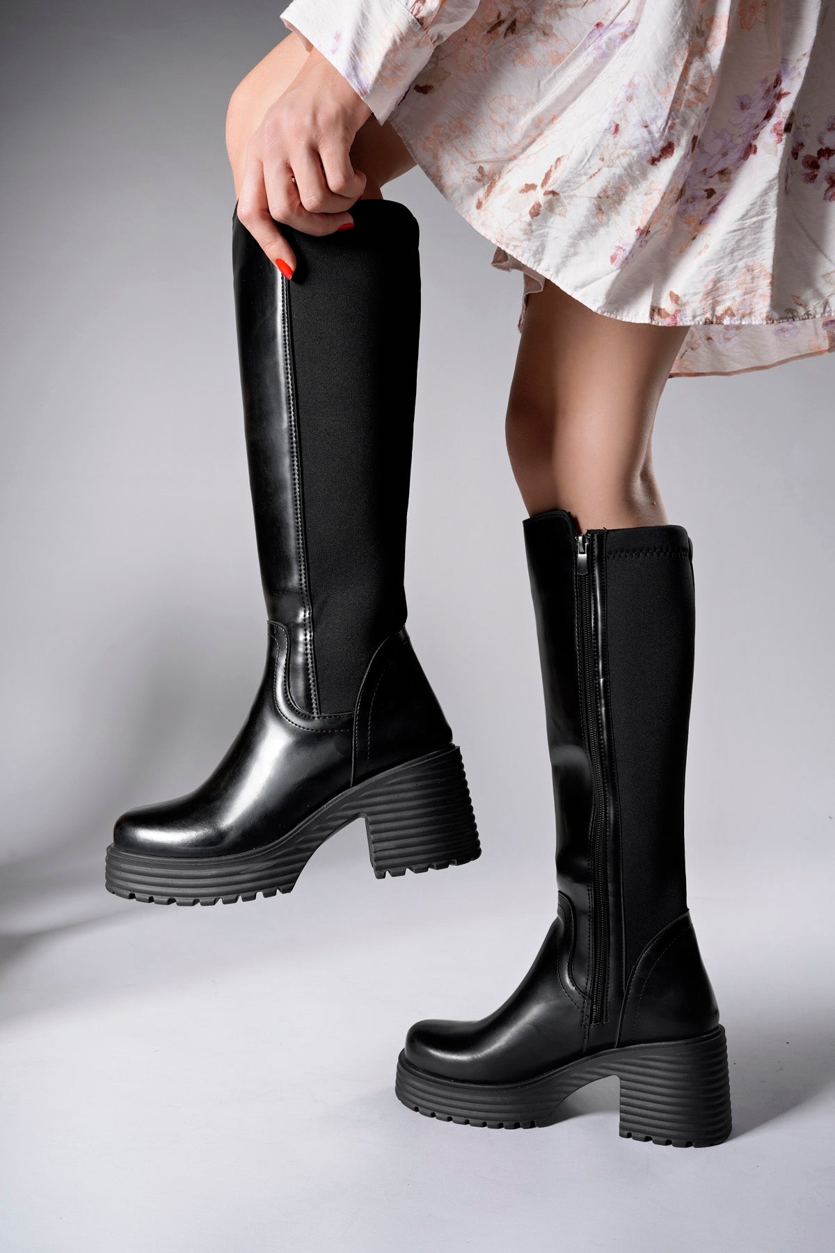 Riccon Faevuth Kadın Uzun Steç Çizme 0012217