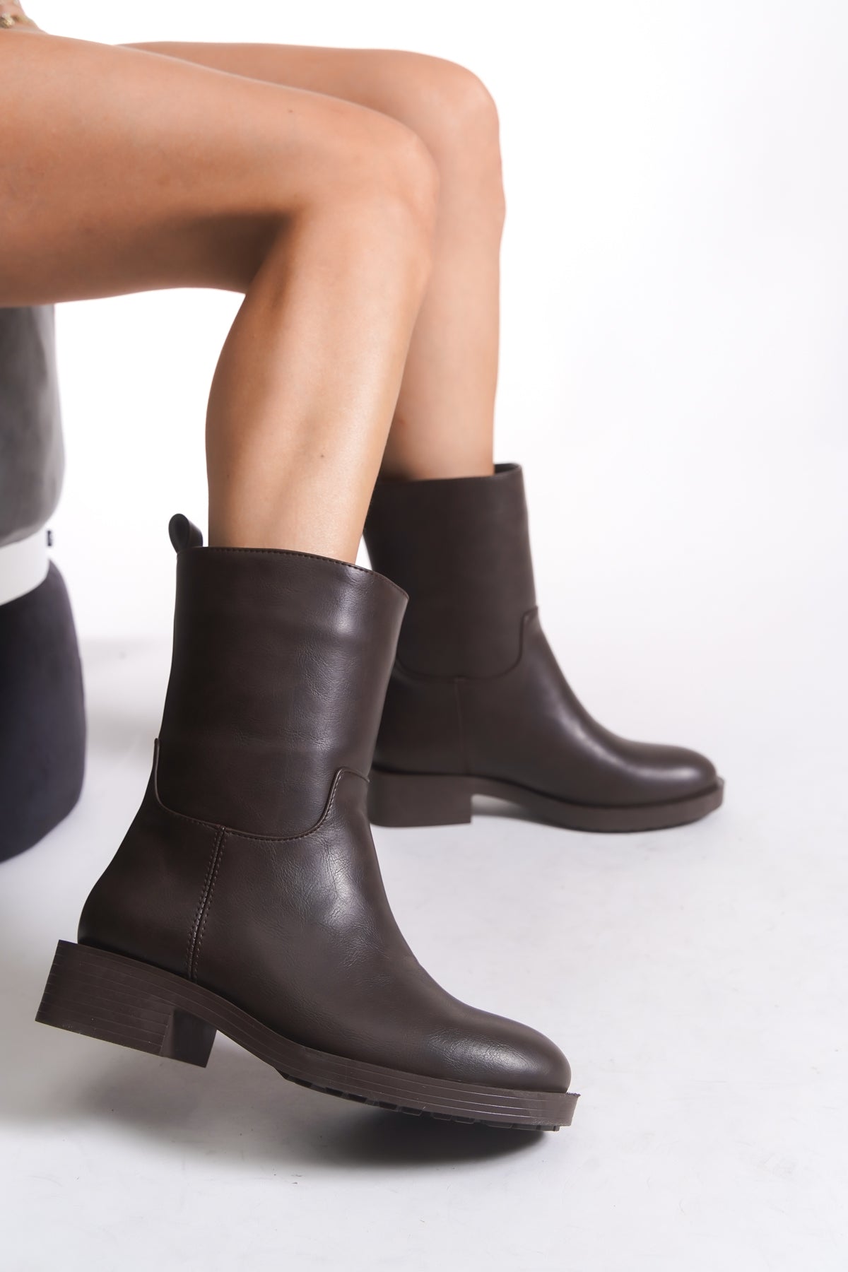 Riccon Elalynth Kadın Kısa Çizme 00128835