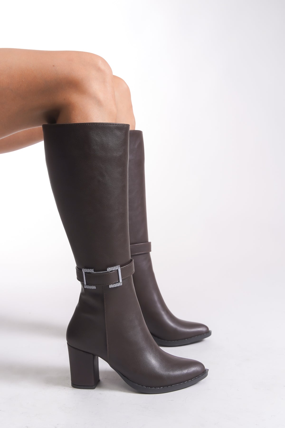 Riccon Kadın Topuklu Çizme 0012410