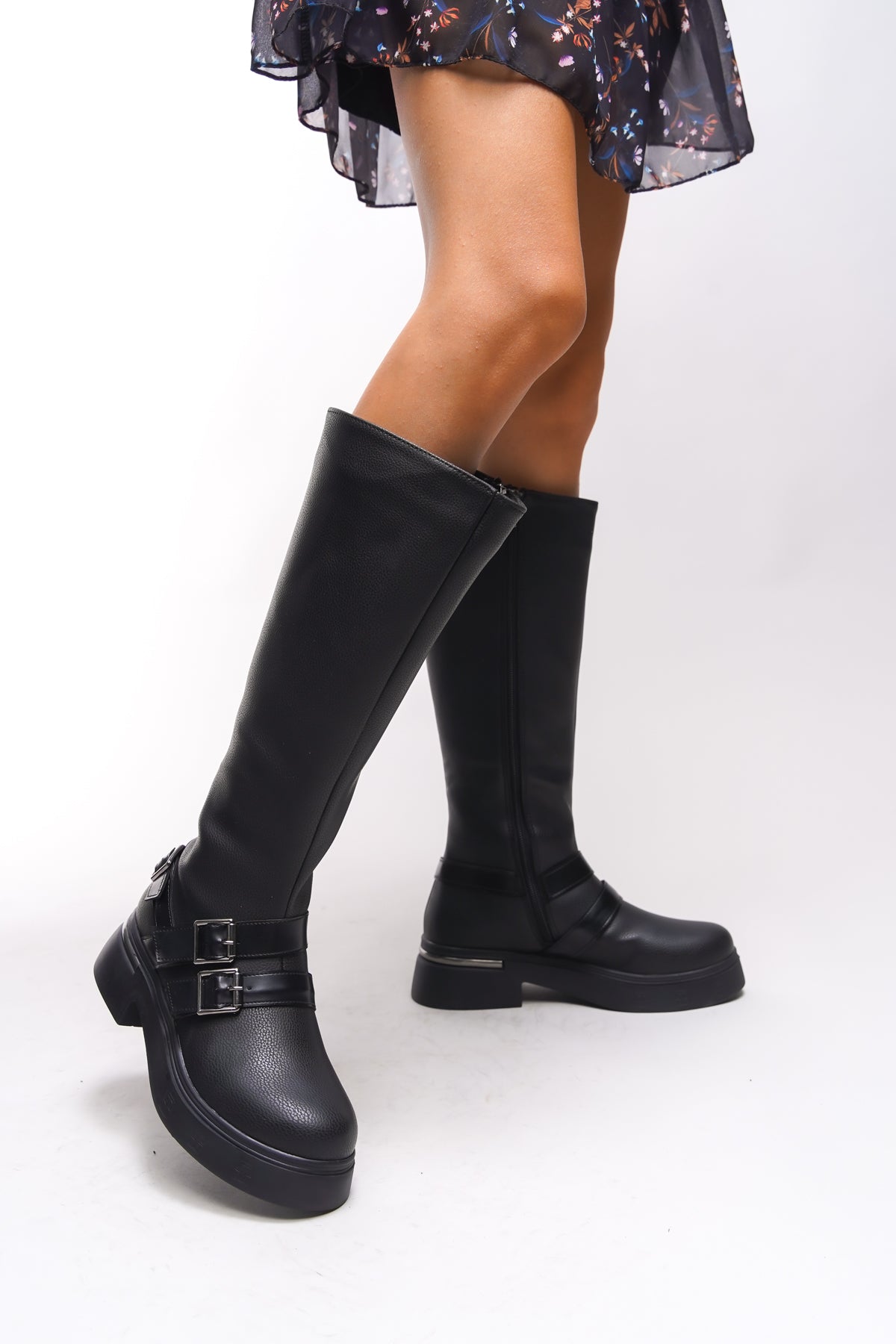 Riccon Kerrurth Kadın Toka Detaylı Çizme 00123310