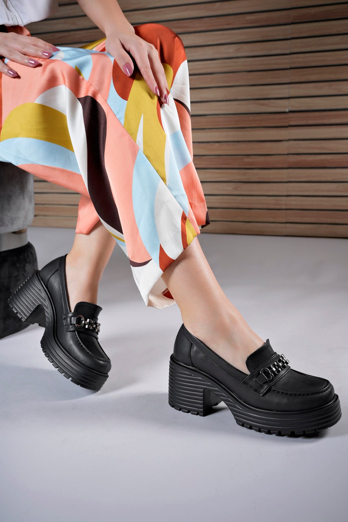 Riccon Wahtariel Kadın Loafer 0012560