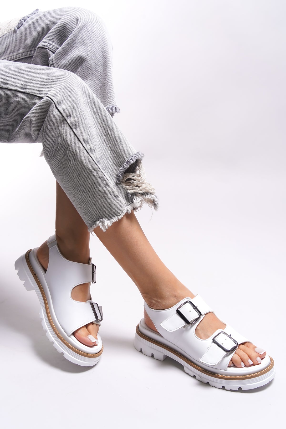 Riccon Valeduhr Kadın Sandalet 0012791