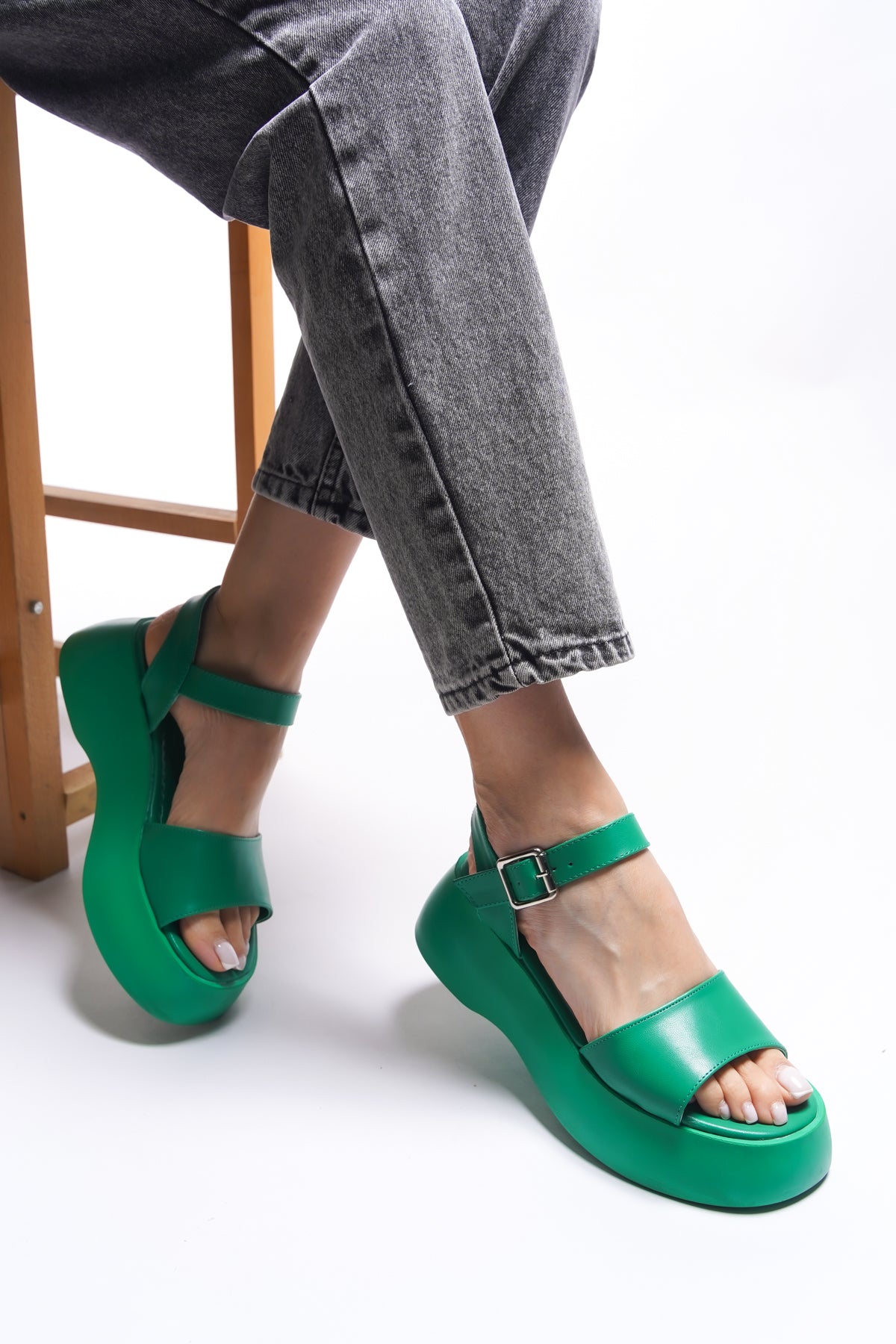 Riccon Alloshara Kadın Sandalet 0012801