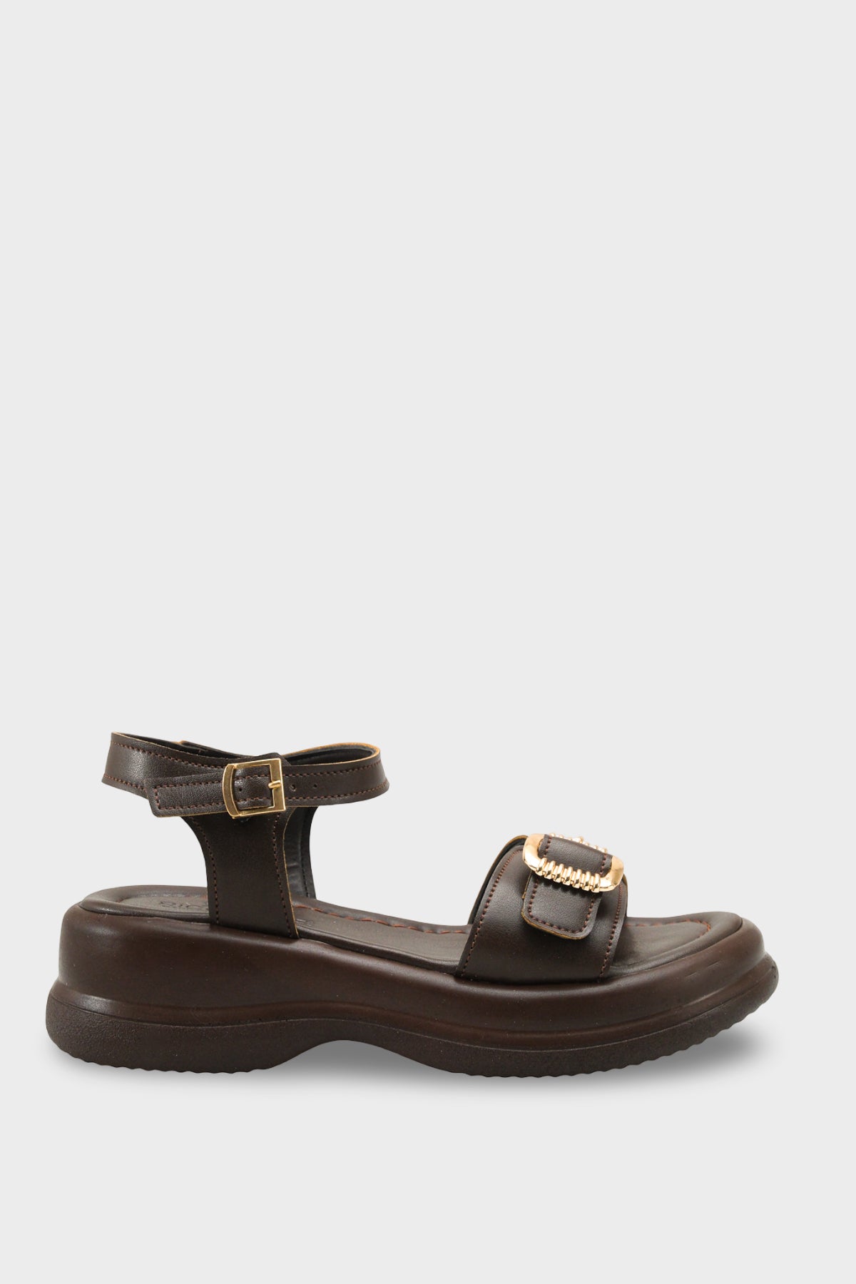 Riccon Kadın Sandalet 00121065 Kahverengi