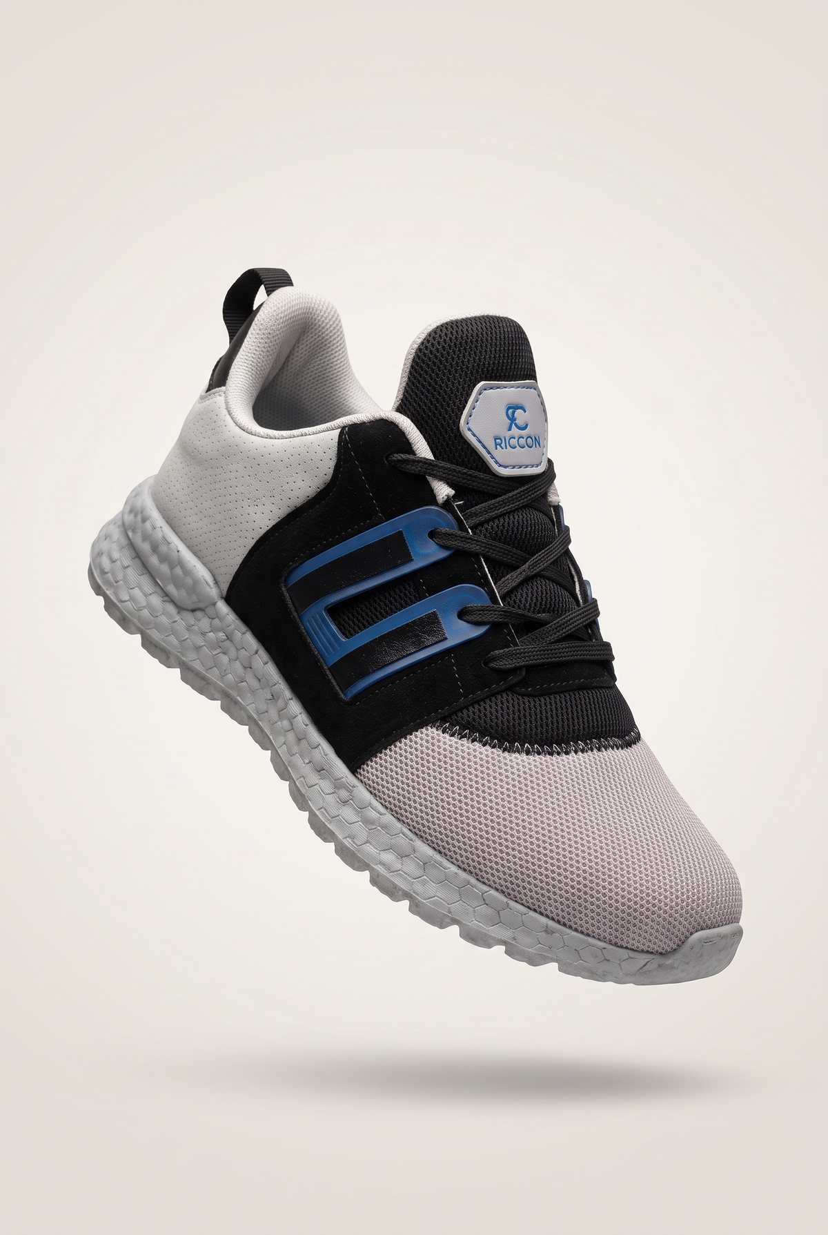 Riccon Caildaer Erkek Sneaker 0012083 Gri Siyah Saks