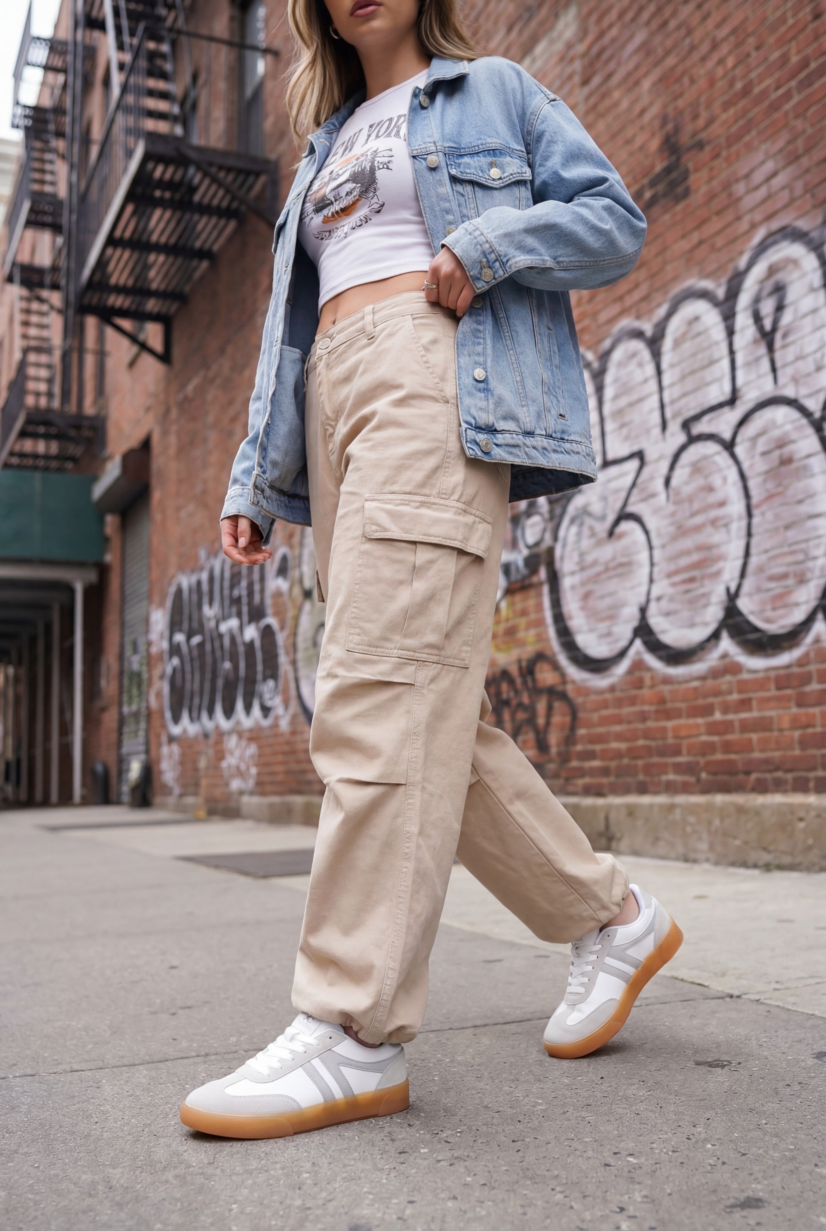 Riccon Unisex Sneaker 001245 Beyaz Beyaz