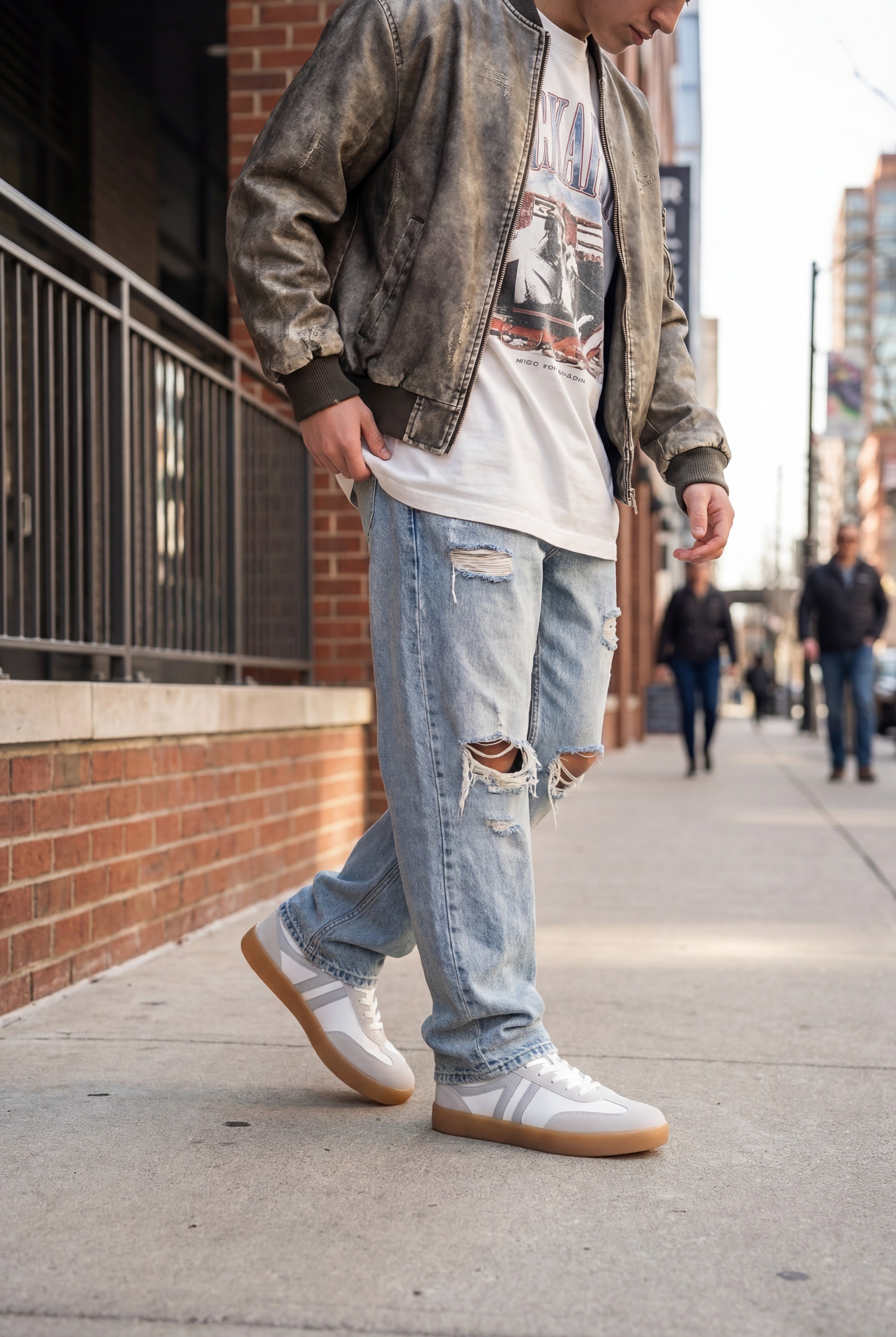 Riccon Unisex Sneaker 001245 Beyaz Beyaz