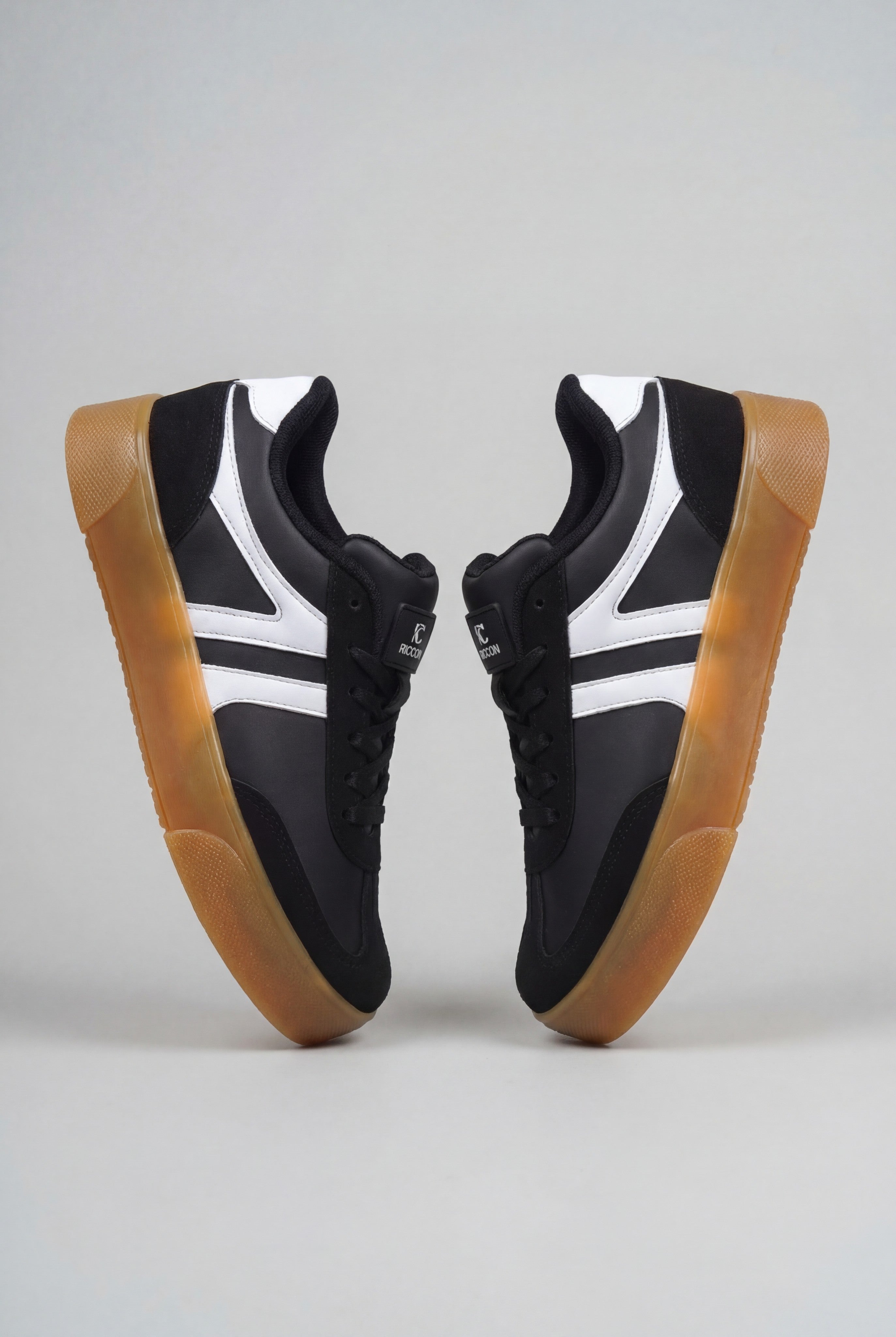 Riccon Unisex Sneaker 001245 Siyah Beyaz