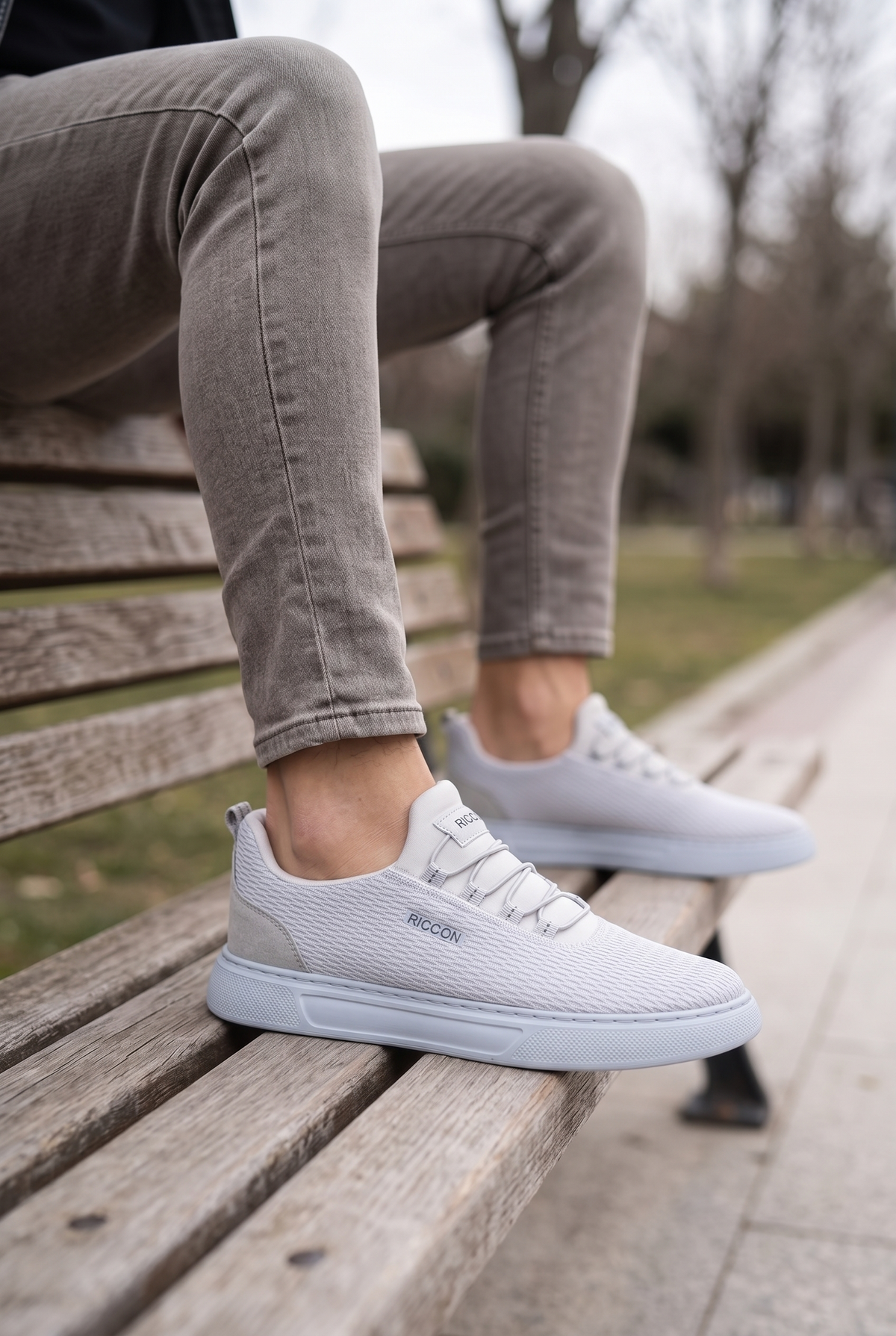 Riccon Wymdeyr Erkek Sneaker 0012217 Buz