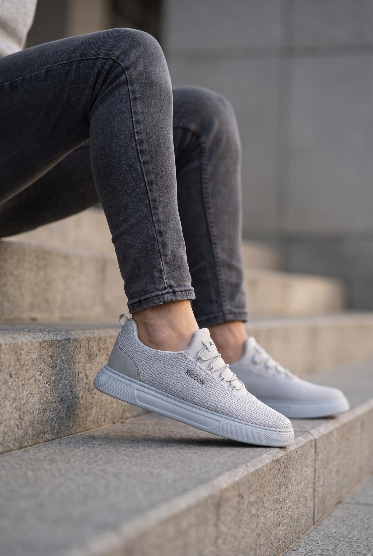 Riccon Wymdeyr Erkek Sneaker 0012217 Buz